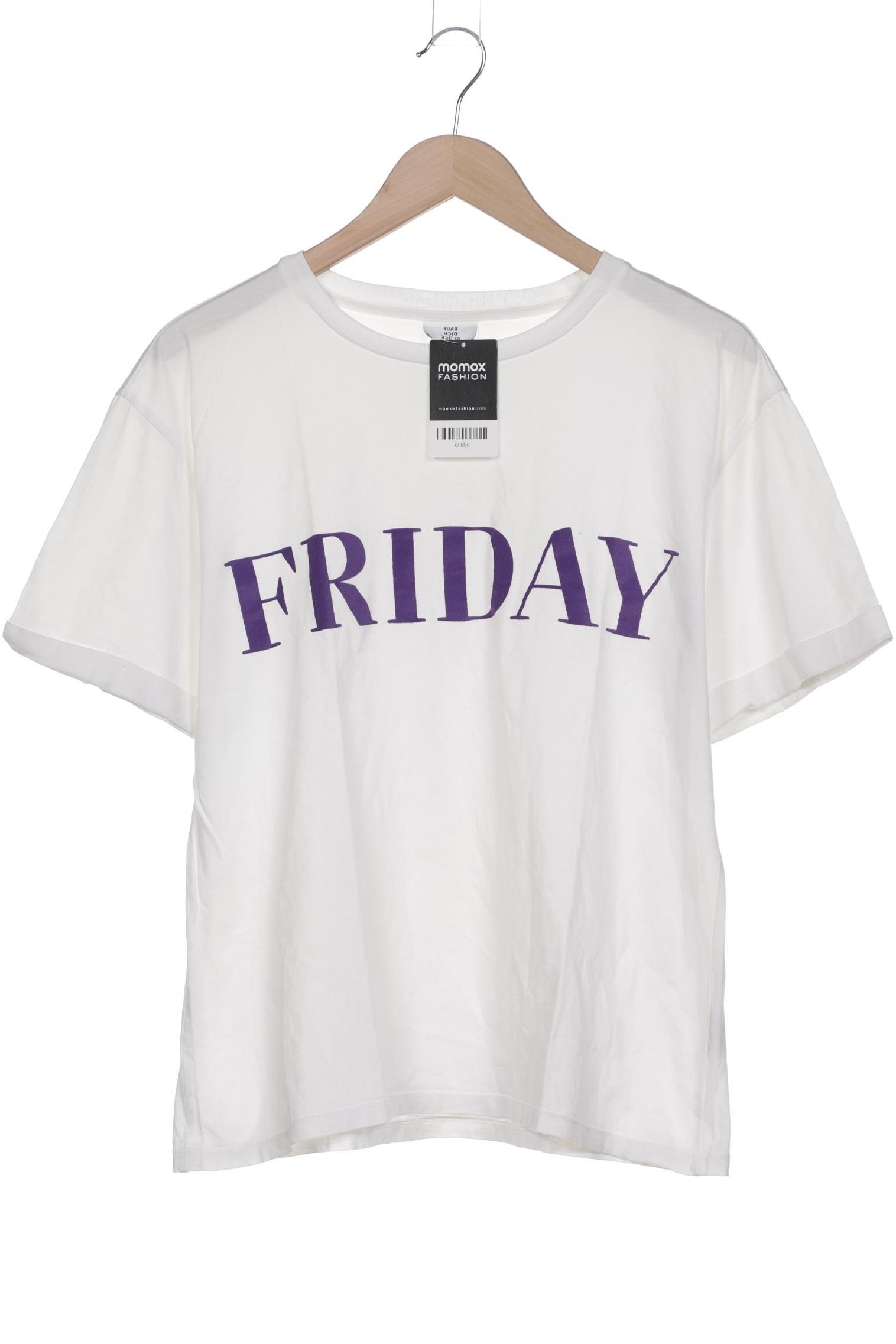

Kauf dich glucklich Damen T-Shirt, weiß, Gr. 44