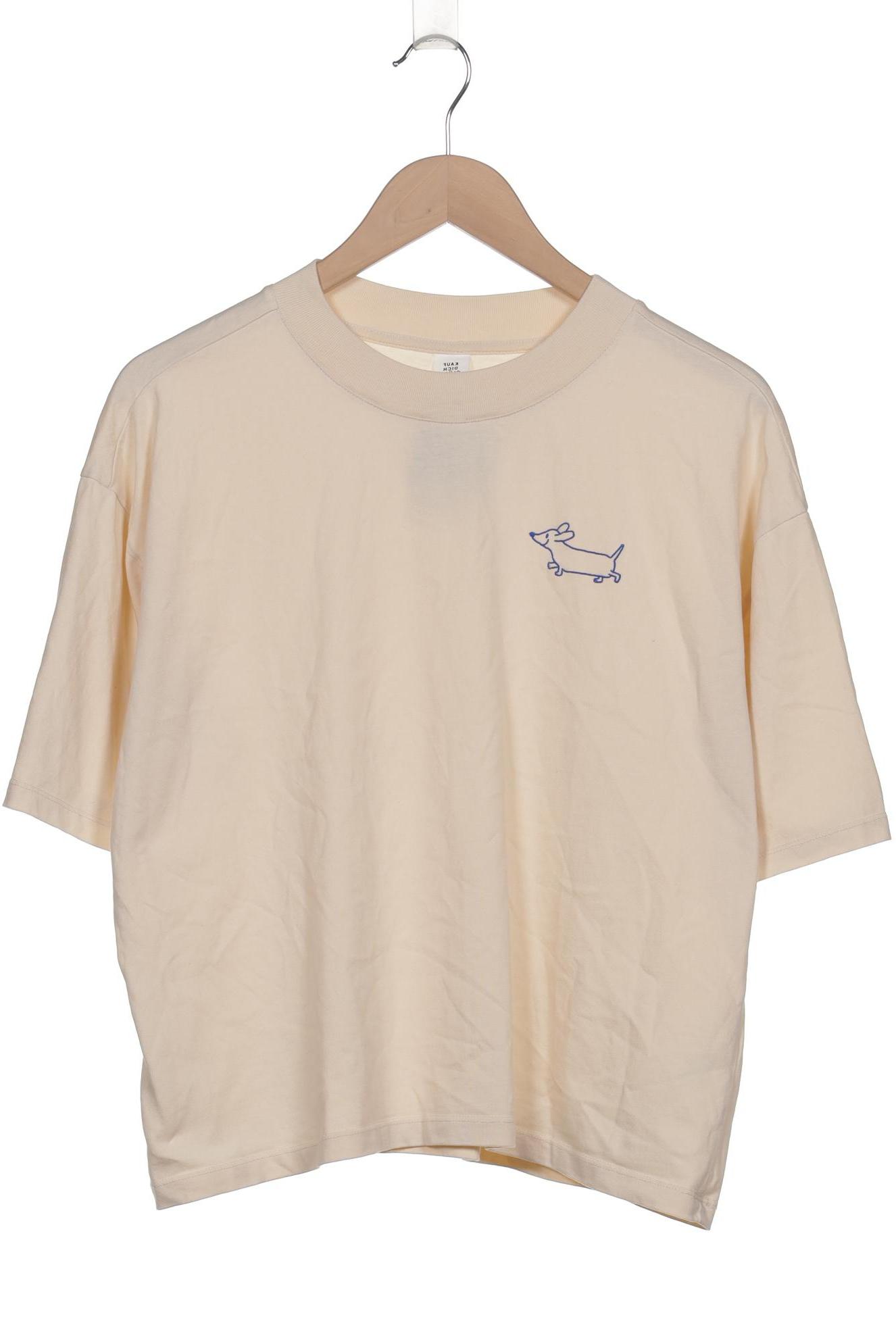 

Kauf dich glucklich Damen T-Shirt, cremeweiß, Gr. 42