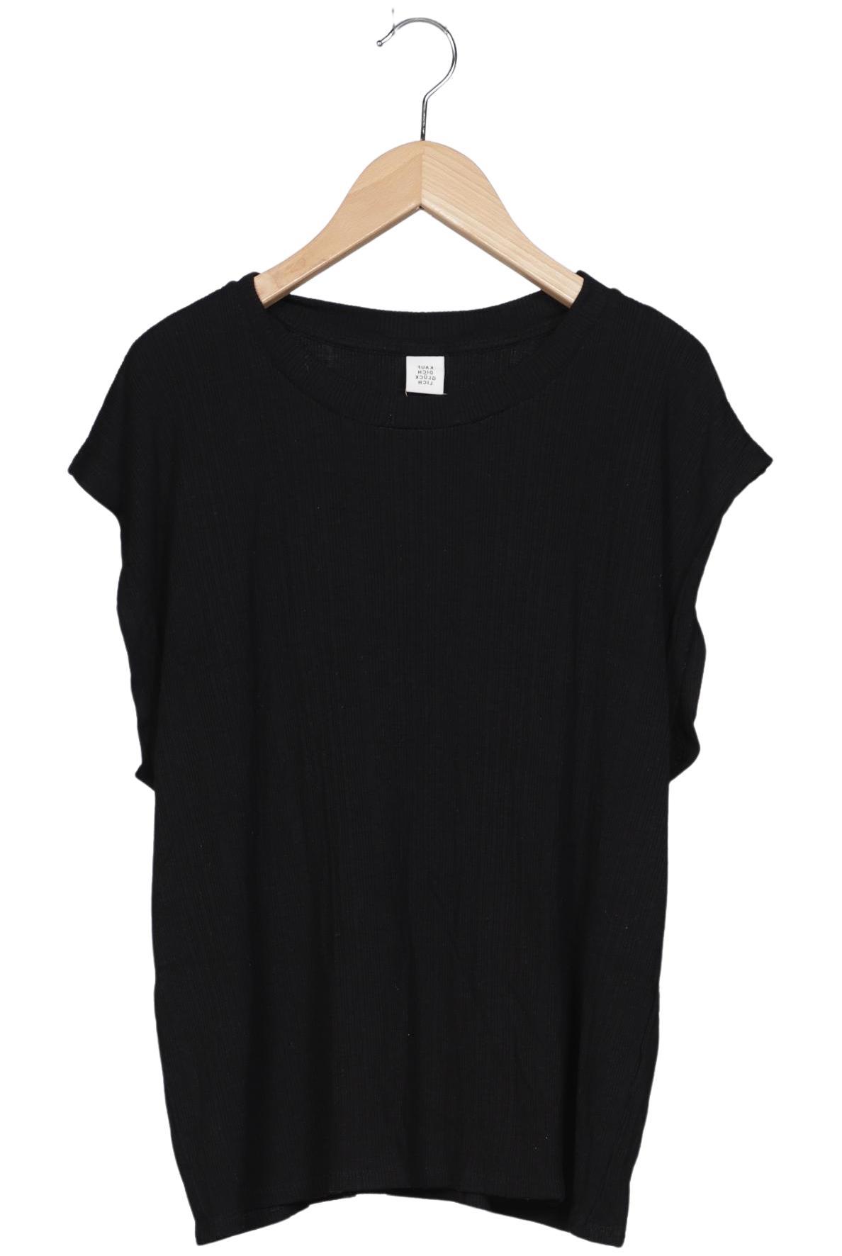 

Kauf dich glucklich Damen T-Shirt, schwarz, Gr. 36