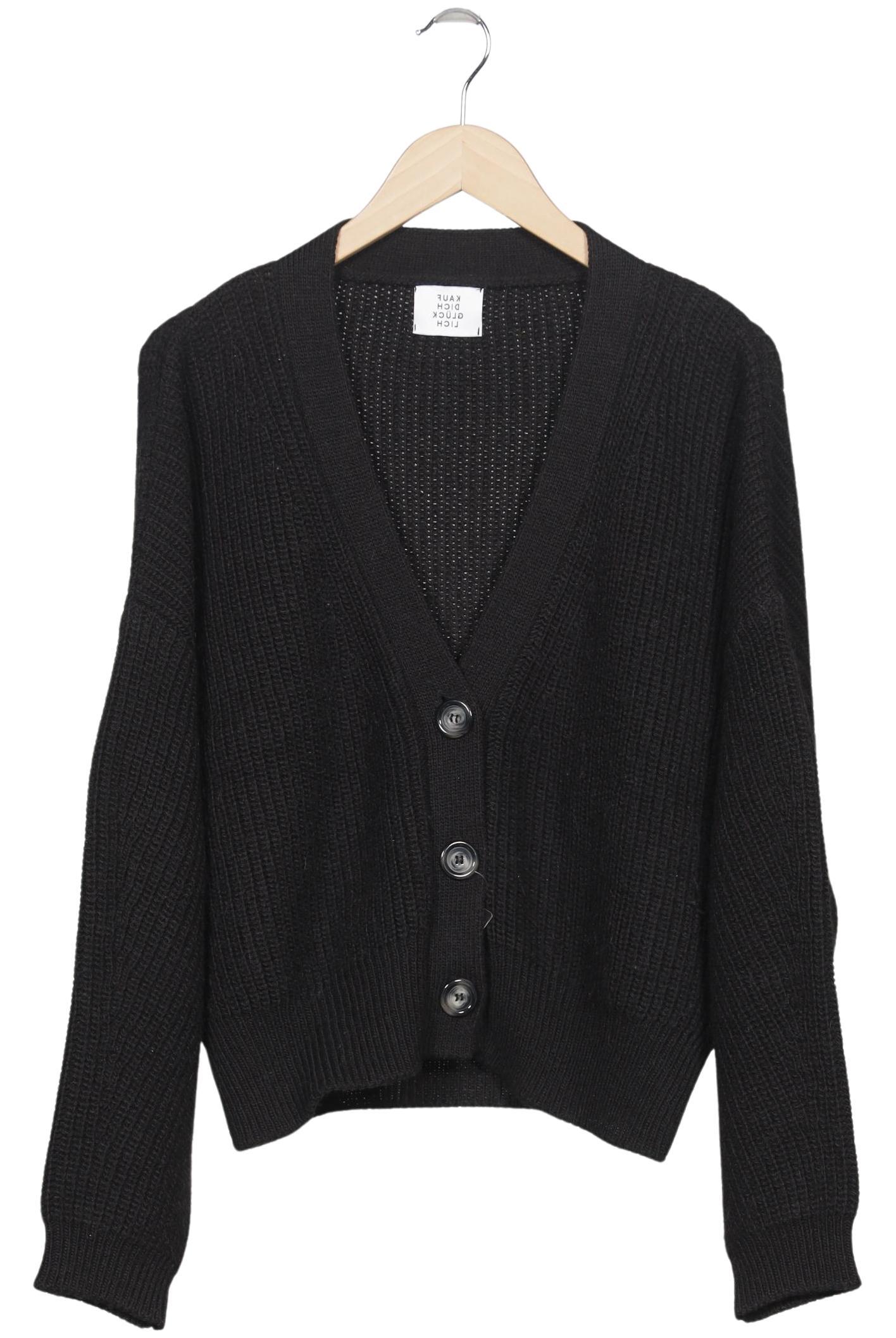 

Kauf dich glucklich Damen Strickjacke, schwarz, Gr. 36