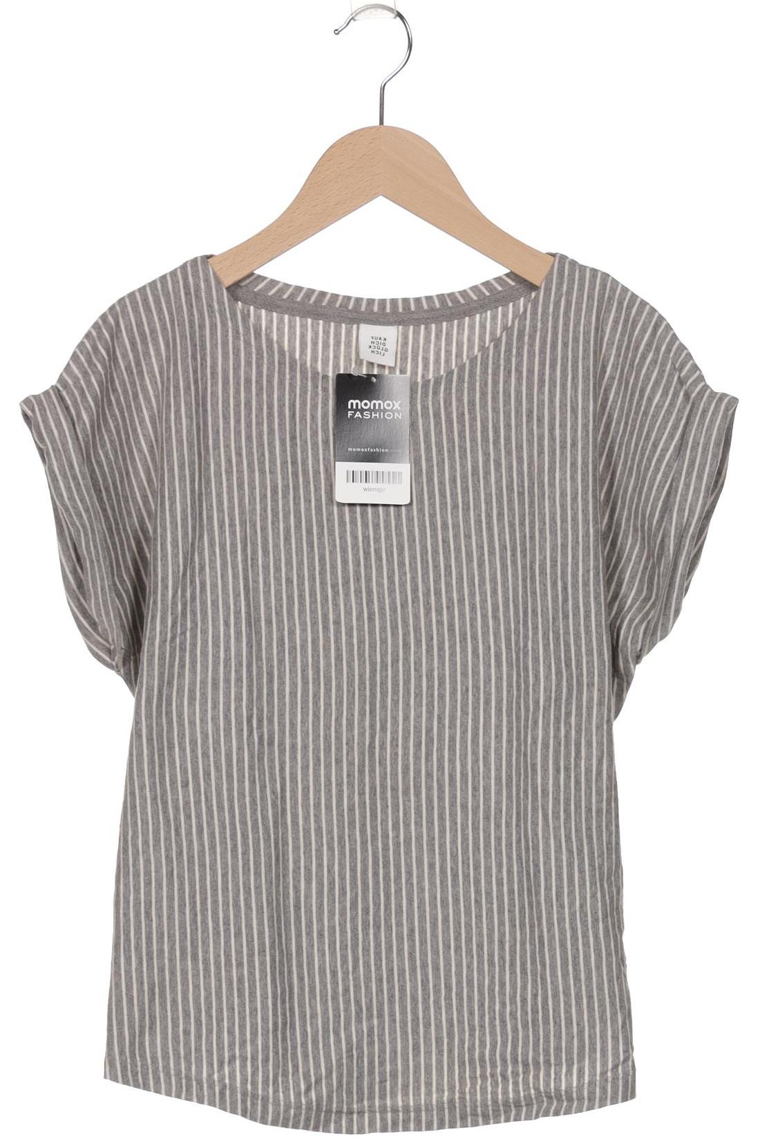 

Kauf dich glucklich Damen T-Shirt, grau, Gr. 34