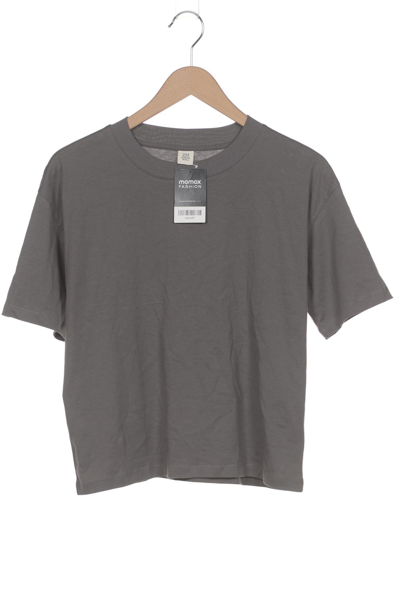 

Kauf dich glucklich Damen T-Shirt, grau, Gr. 36
