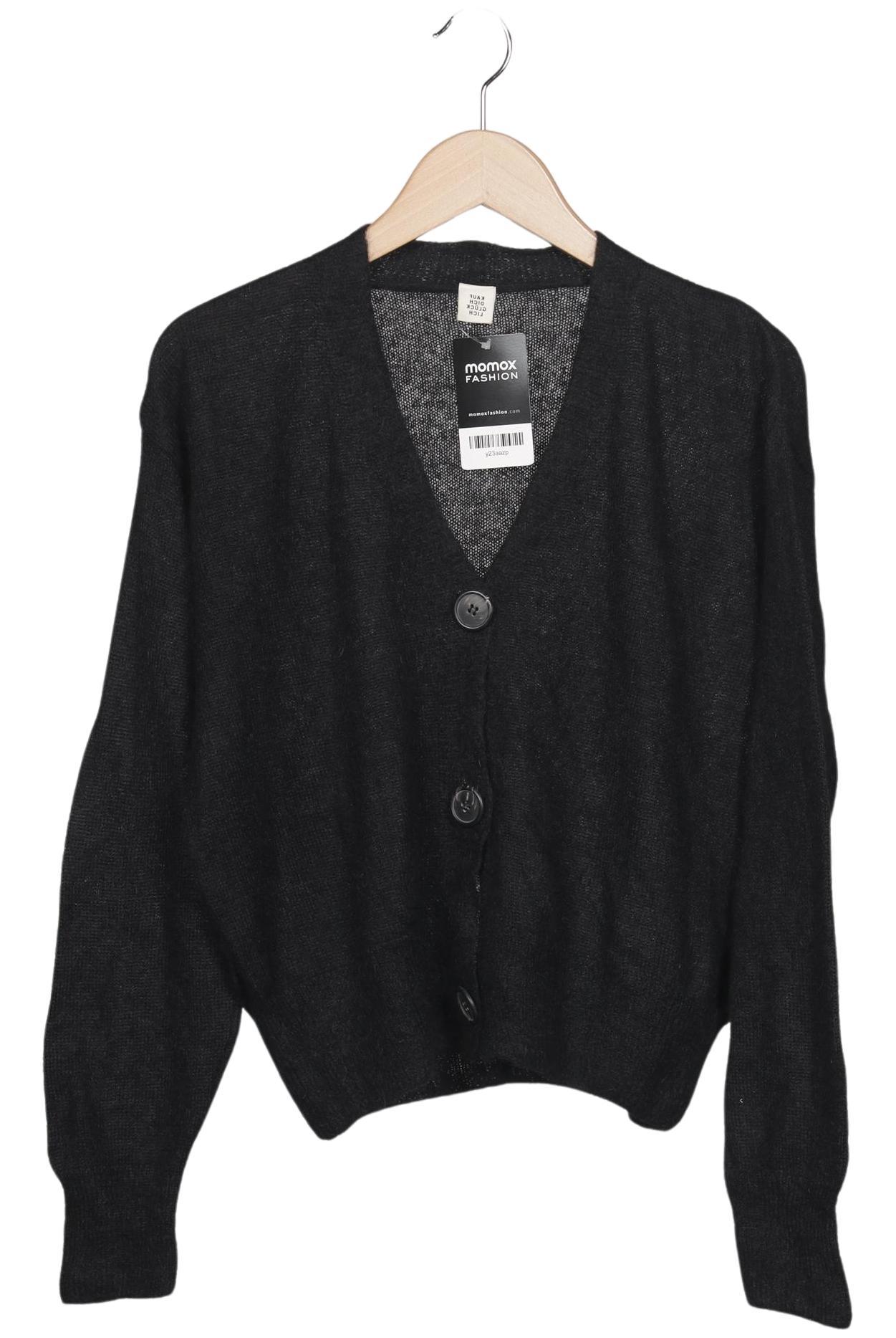 

Kauf dich glucklich Damen Strickjacke, schwarz, Gr. 38