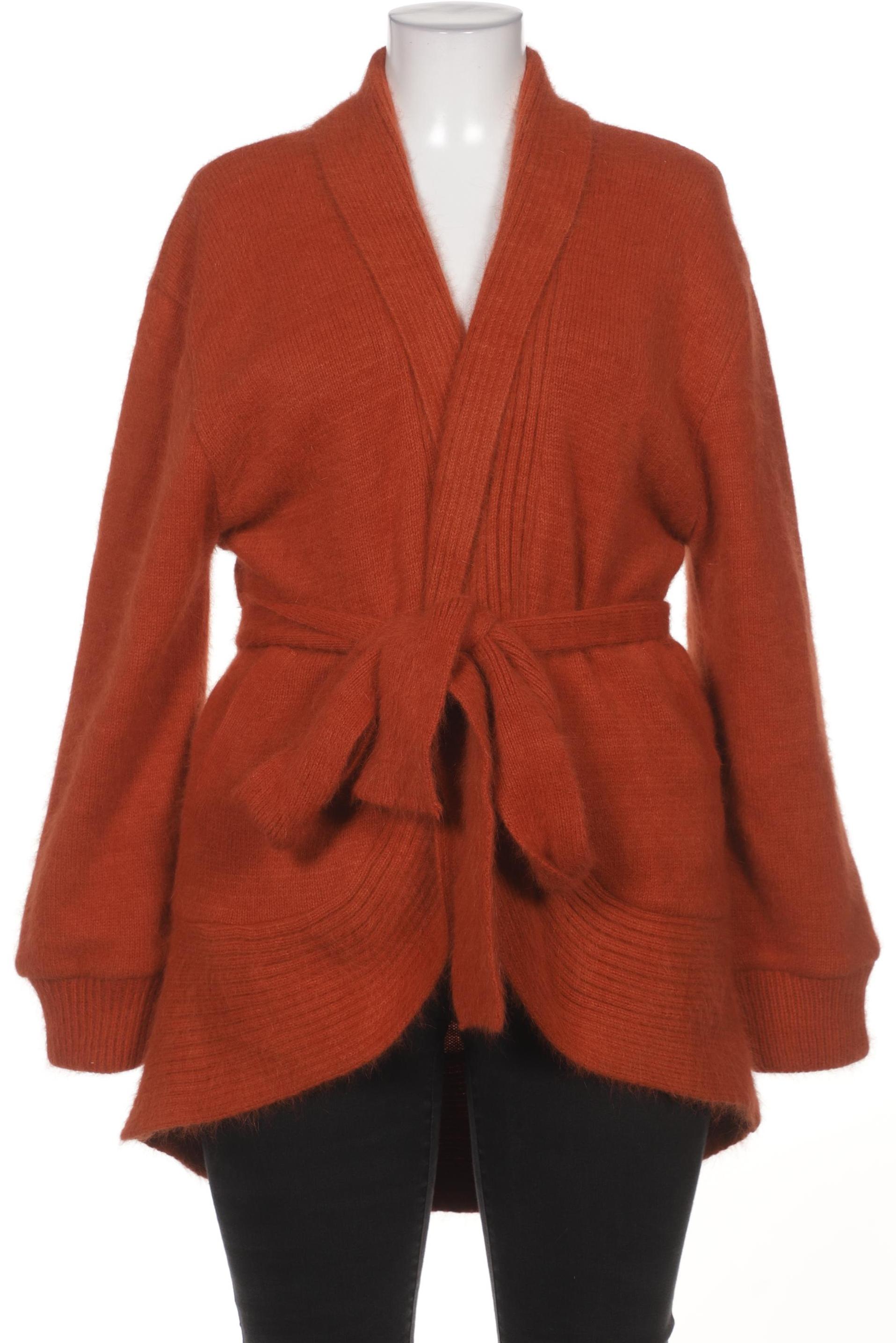 

kaviar gauche Damen Strickjacke, orange, Gr. 44