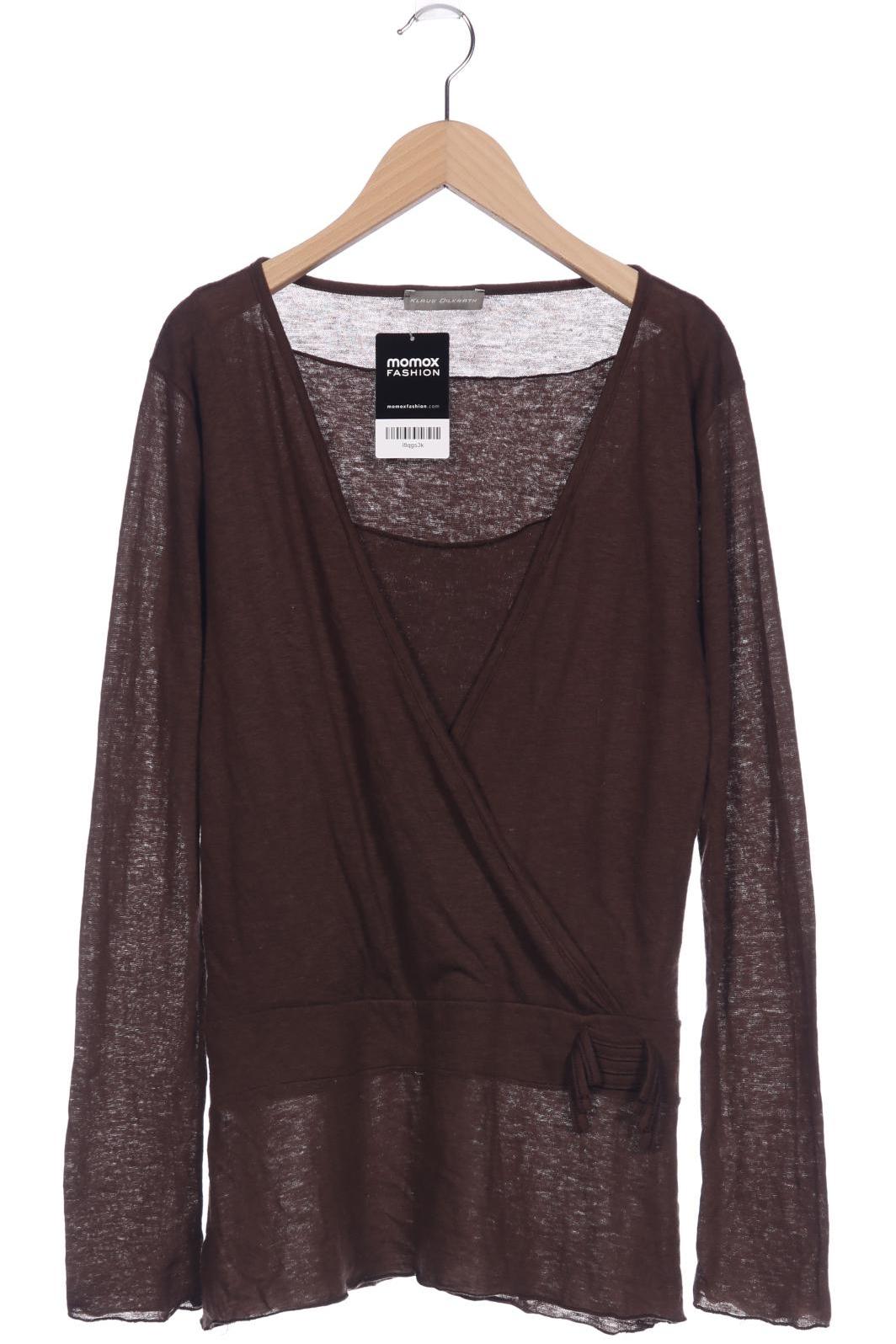 

KD Klaus Dilkrath Damen Langarmshirt, braun, Gr. 38
