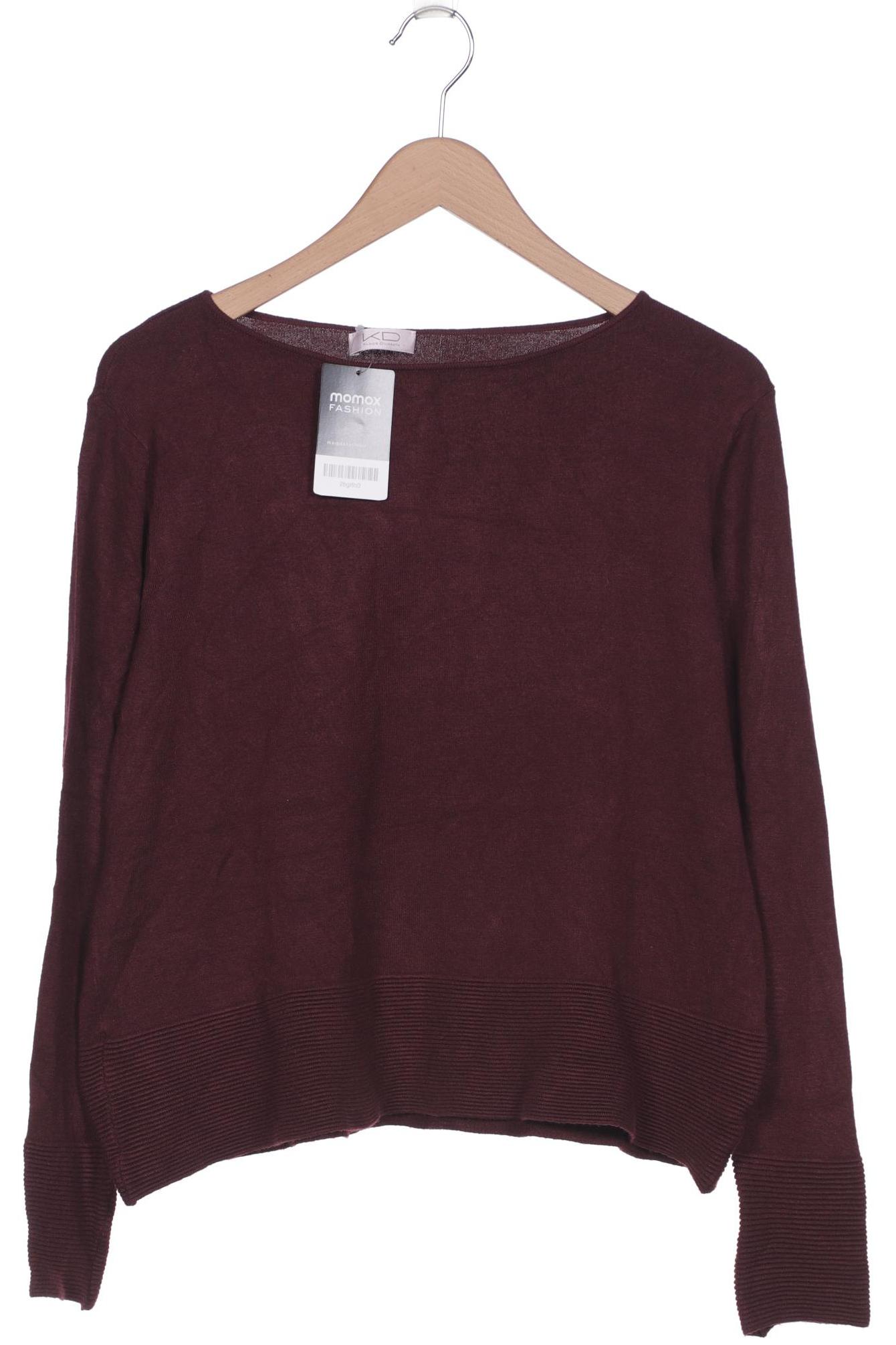 

KD Klaus Dilkrath Damen Pullover, bordeaux, Gr. 46