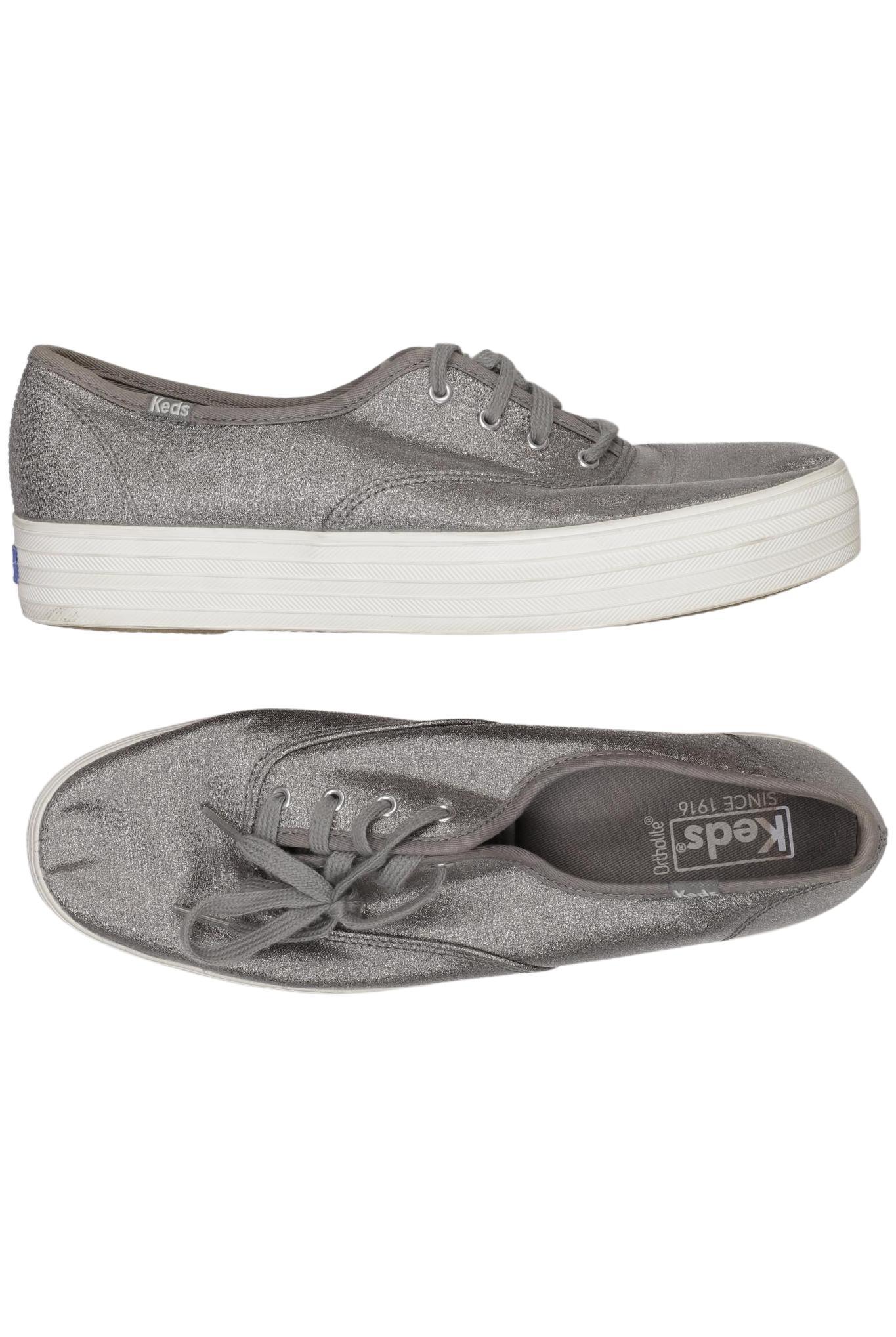 

Keds Damen Halbschuh, silber, Gr. 41