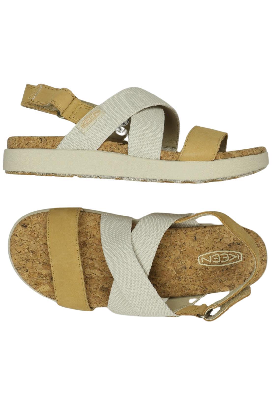 

Keen Damen Sandale, cremeweiß, Gr. 39.5