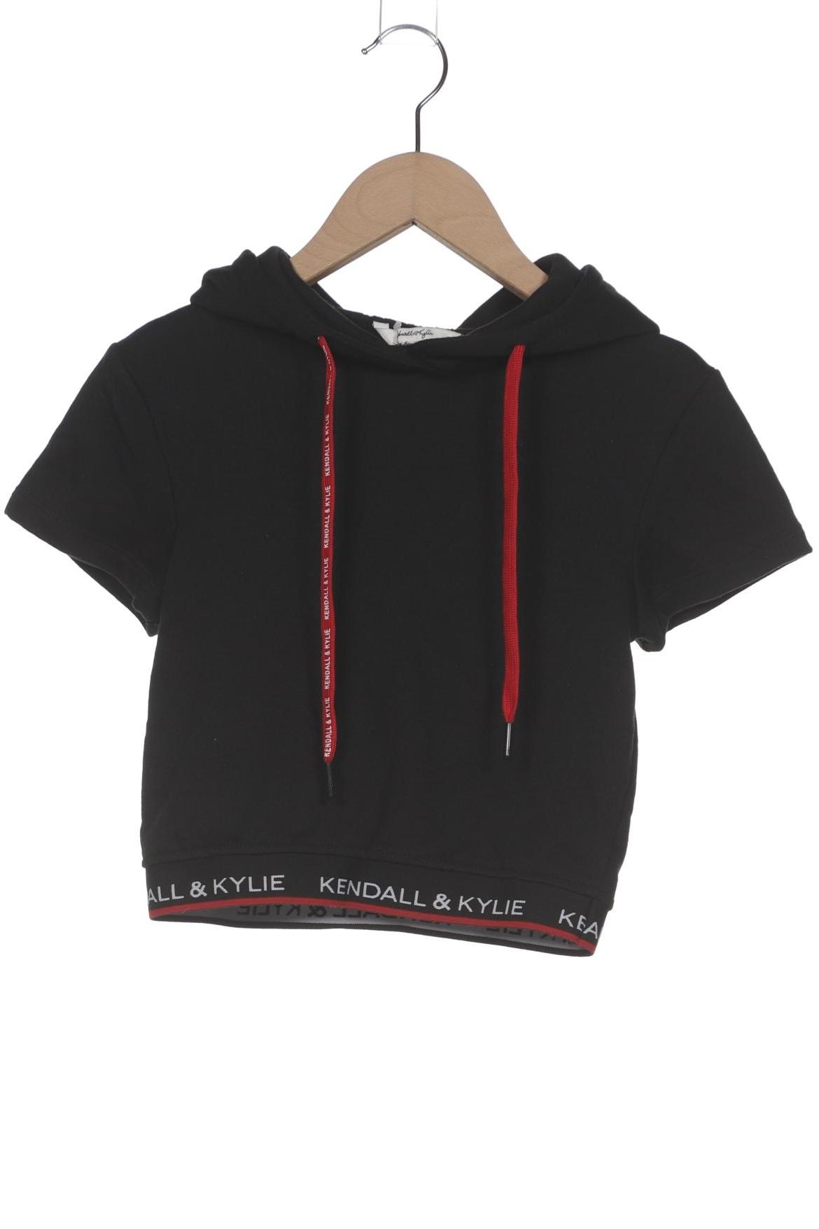 

Kendall + Kylie Damen Kapuzenpullover, schwarz, Gr. 34