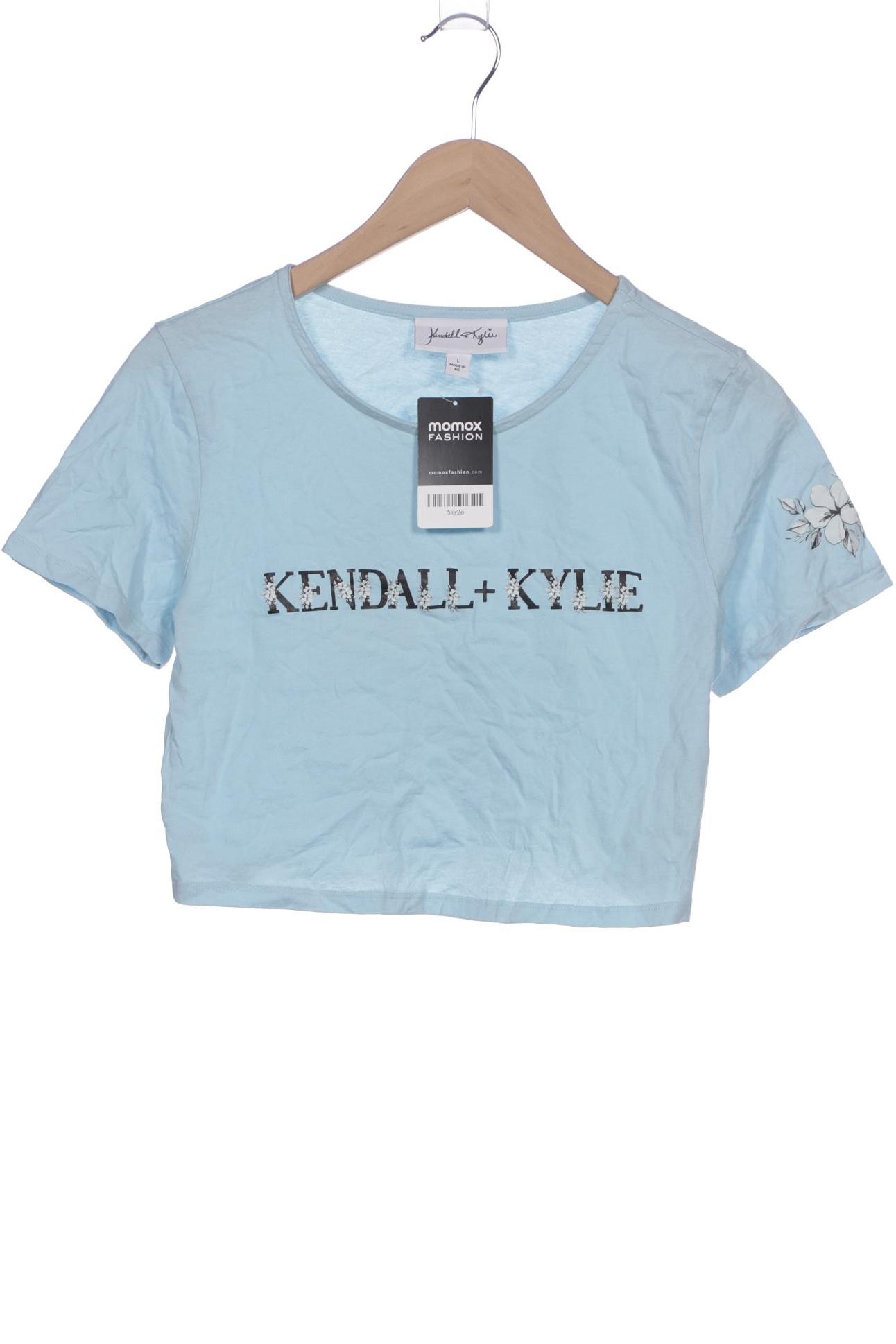 

Kendall + Kylie Damen T-Shirt, hellblau, Gr. 42