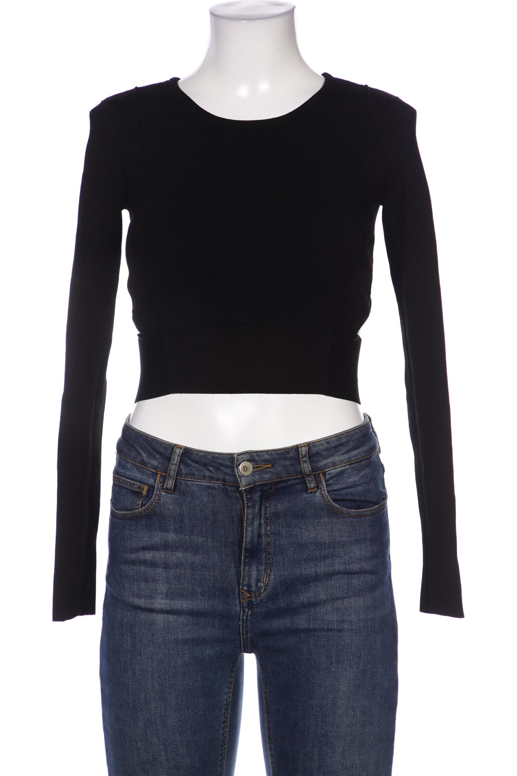 

Kendall + Kylie Damen Langarmshirt, schwarz, Gr. 38