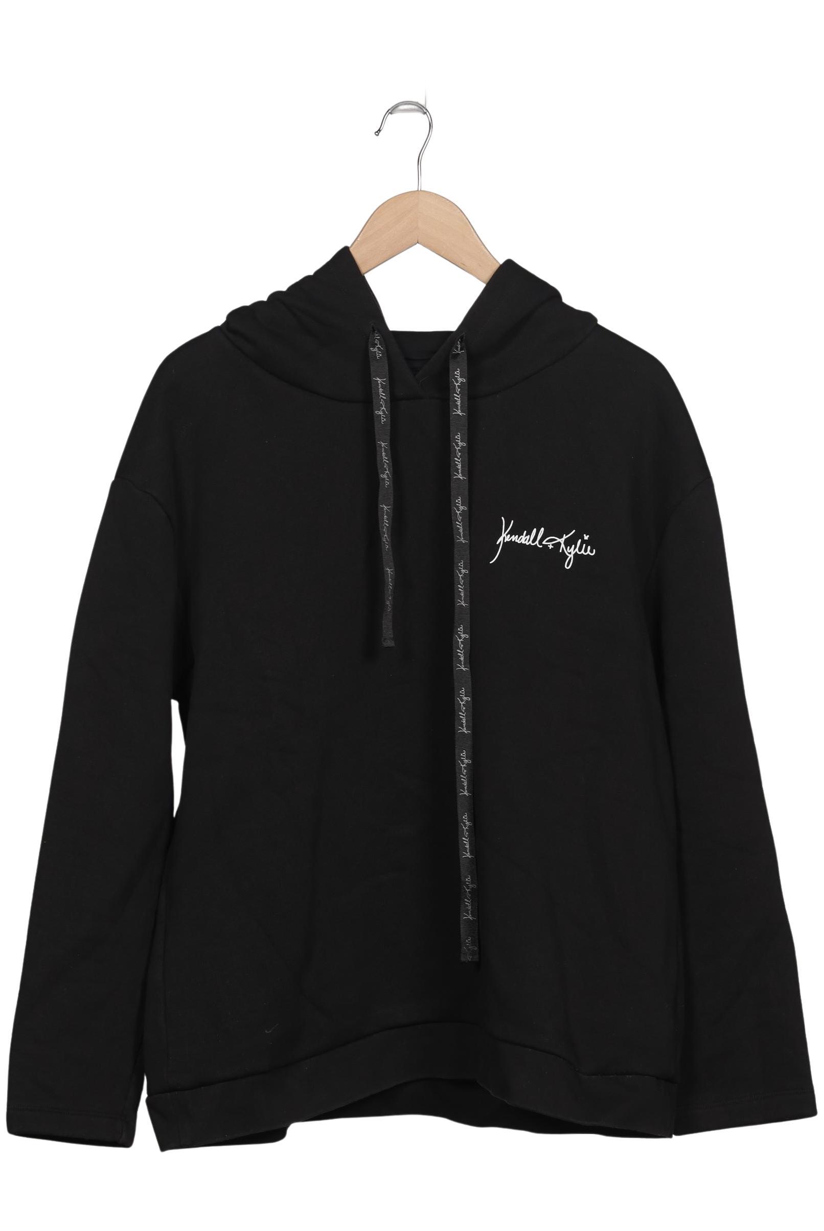 

Kendall + Kylie Damen Kapuzenpullover, schwarz, Gr. 42