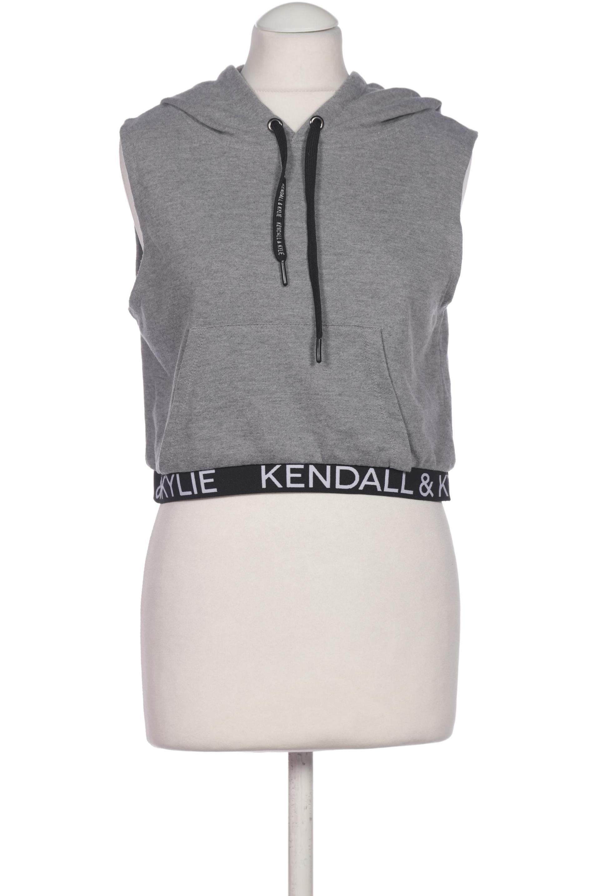 

Kendall + Kylie Damen Kapuzenpullover, grau, Gr. 38