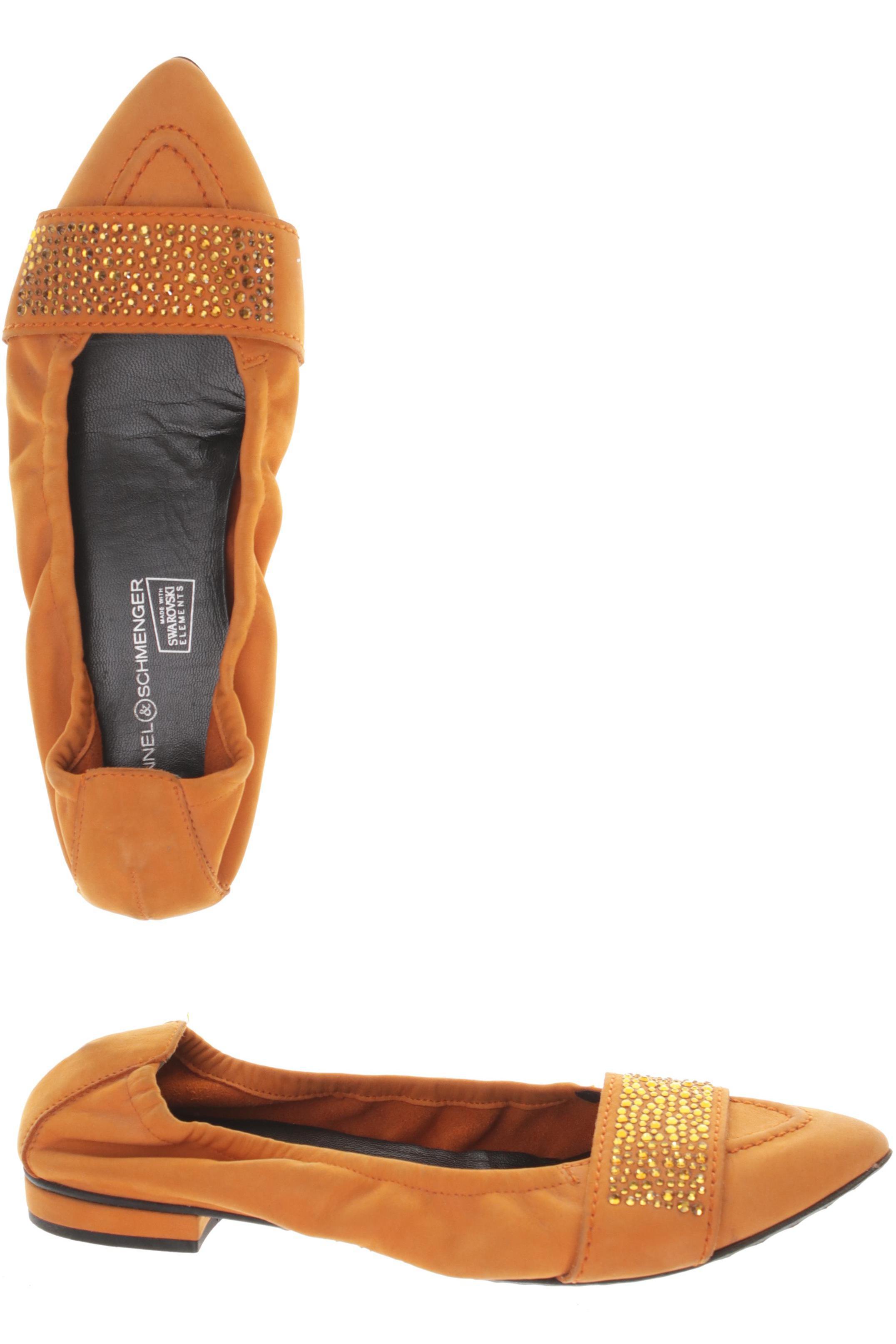 

Kennel & Schmenger Damen Ballerinas, orange, Gr. 5.5
