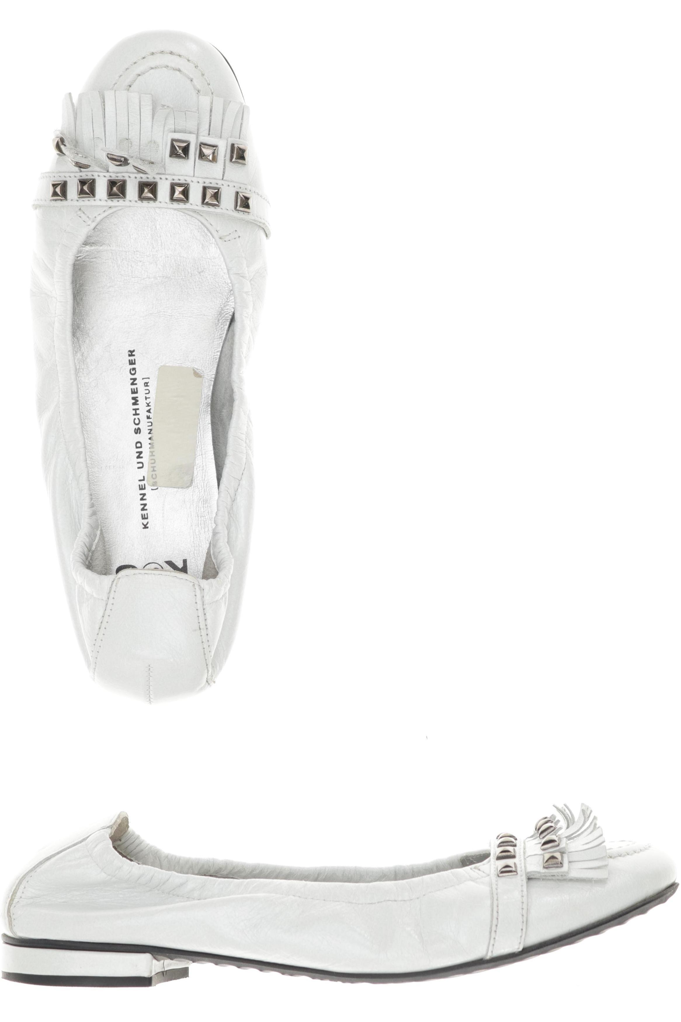 

Kennel & Schmenger Damen Ballerinas, weiß, Gr. 4.5