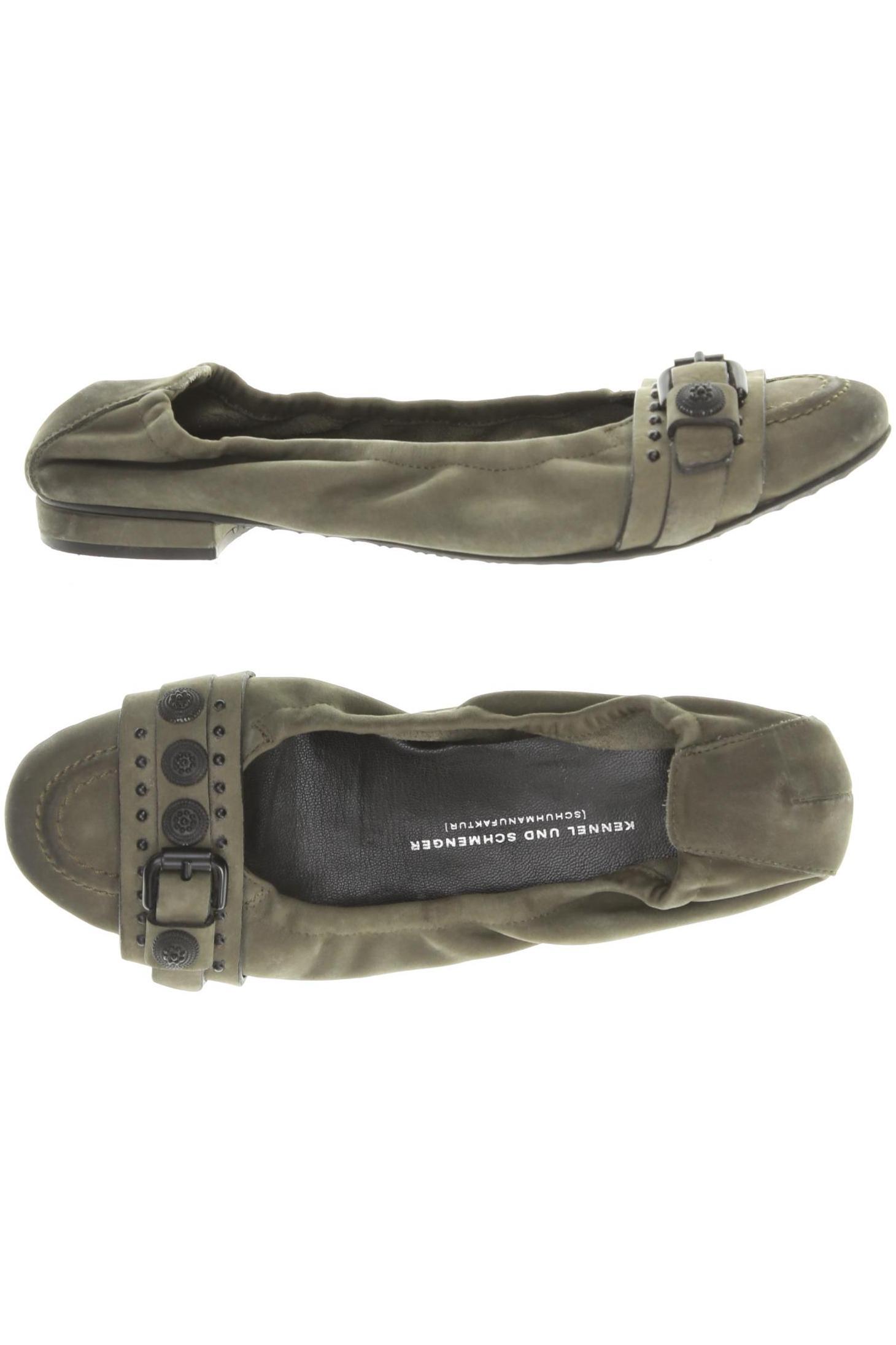 

Kennel & Schmenger Damen Ballerinas, grün, Gr. 5.5