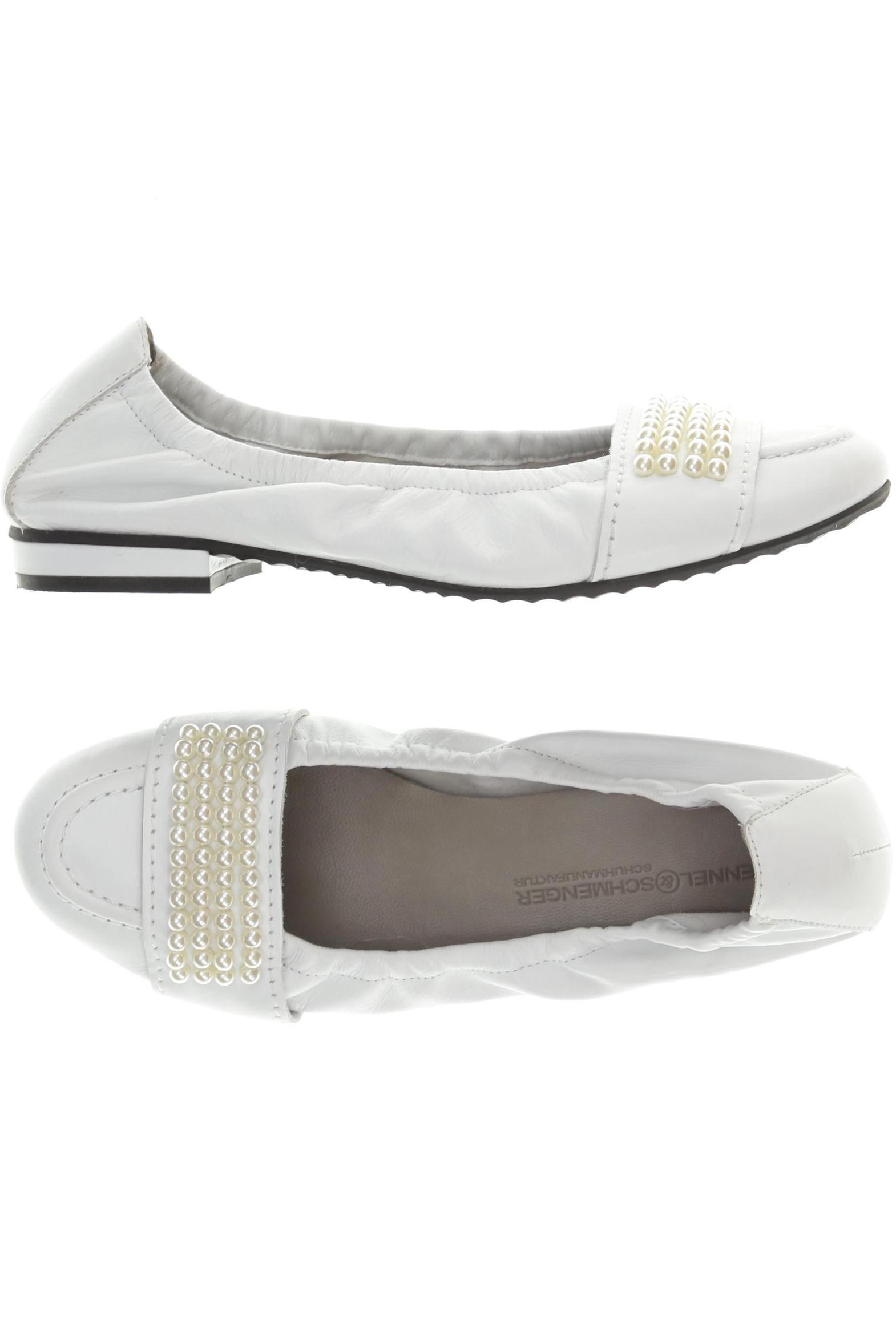 

Kennel & Schmenger Damen Ballerinas, weiß, Gr. 4