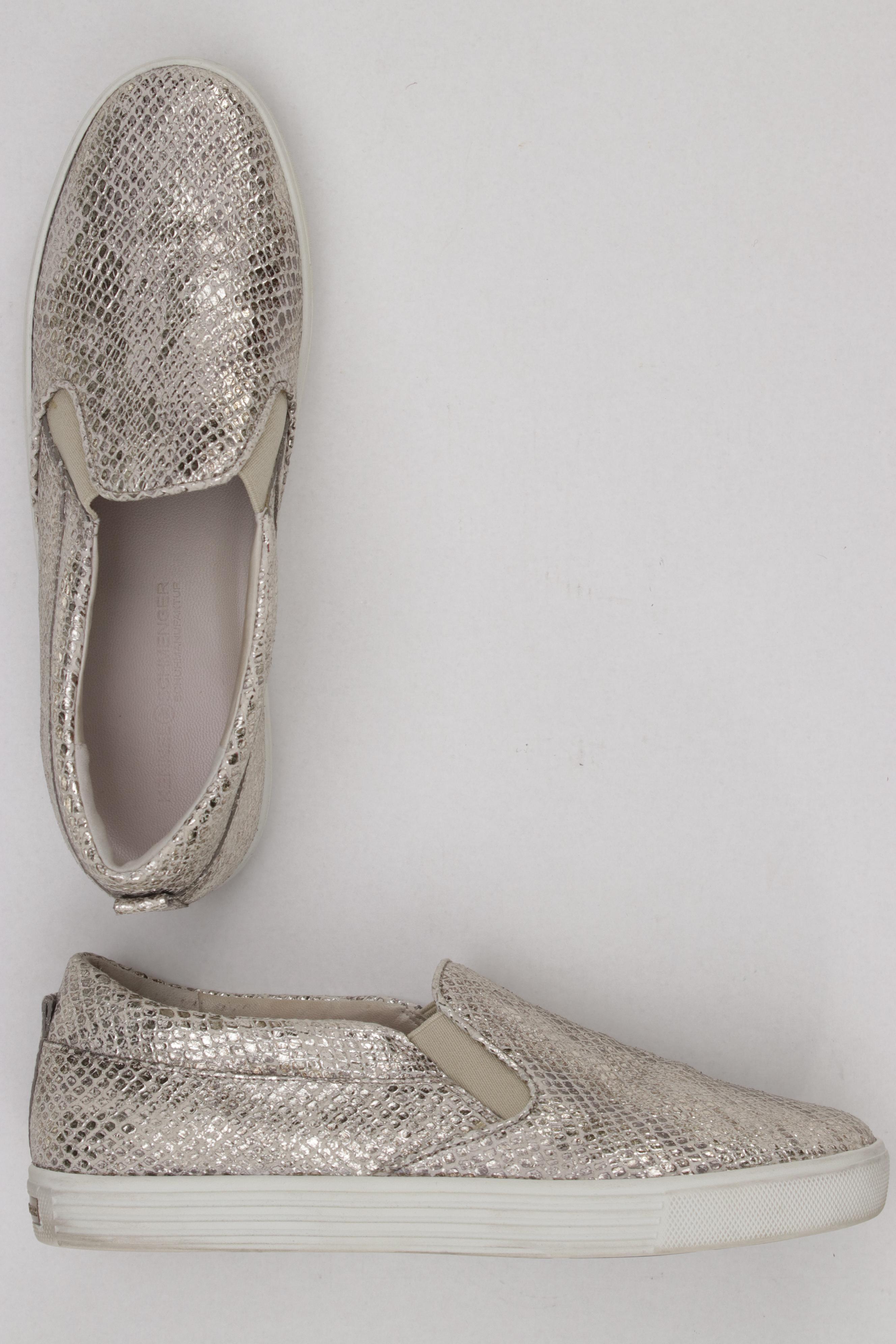 

Kennel & Schmenger Damen Halbschuh, silber, Gr. 6