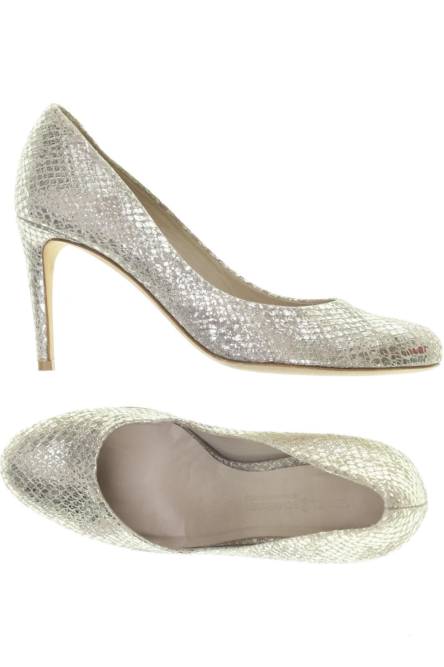 

Kennel & Schmenger Damen Pumps, silber, Gr. 4.5
