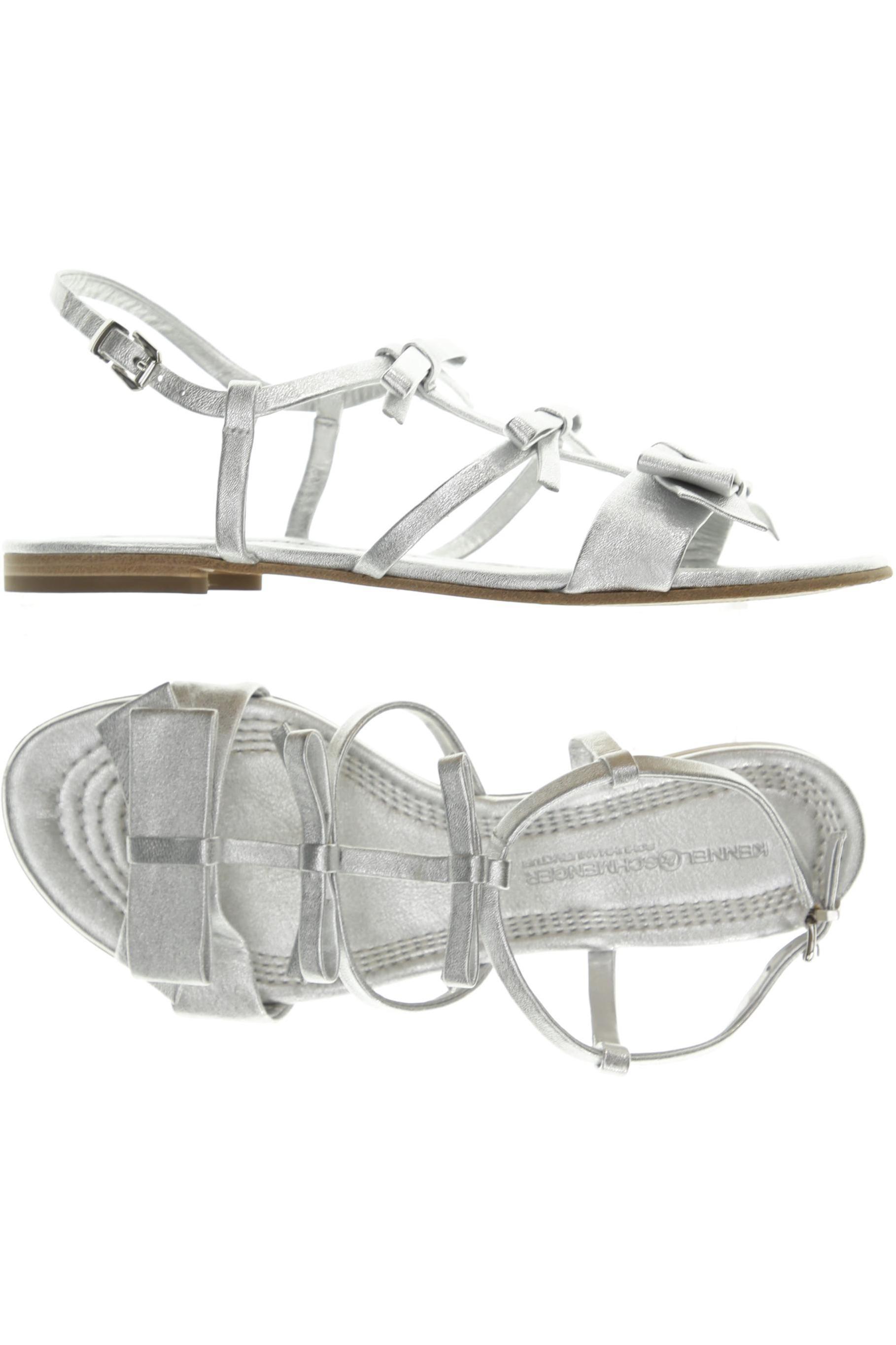 

Kennel & Schmenger Damen Sandale, silber, Gr. 5.5