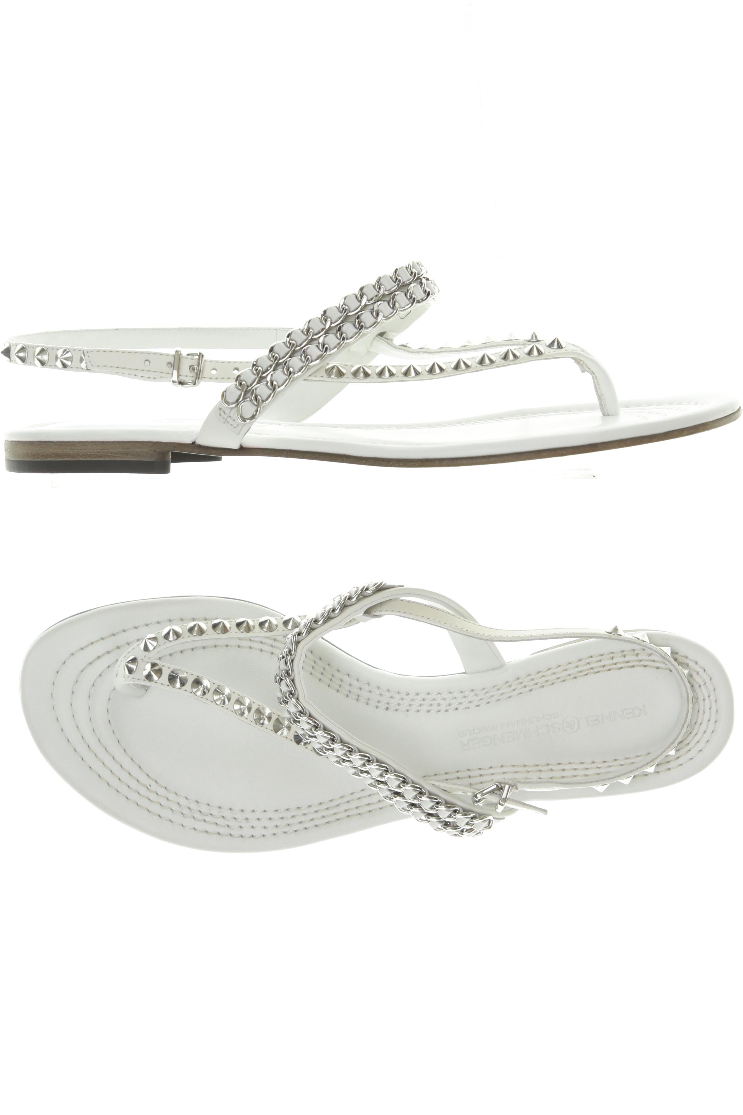 

Kennel & Schmenger Damen Sandale, weiß, Gr. 7