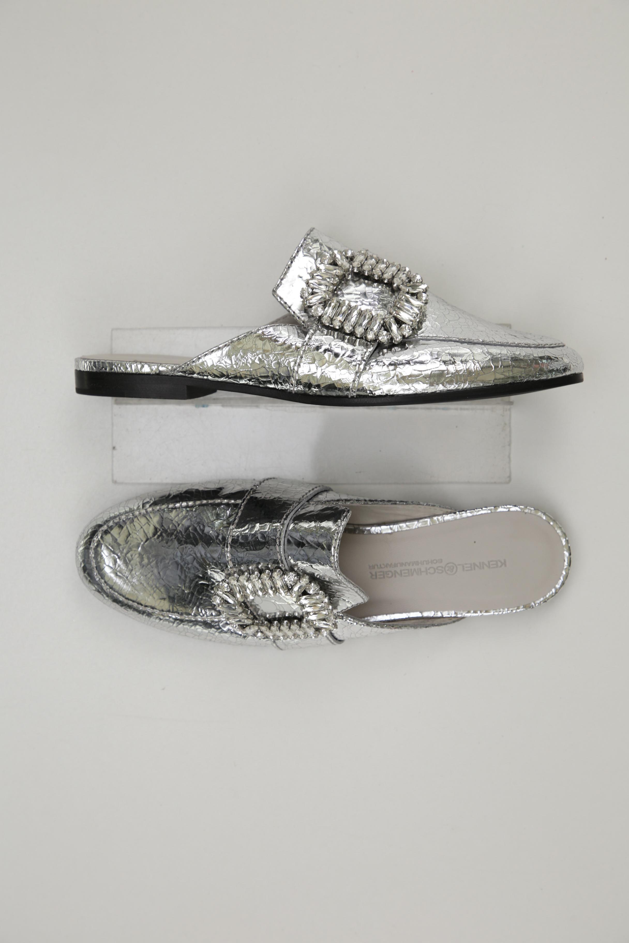 

Kennel & Schmenger Damen Sandale, silber, Gr. 4.5