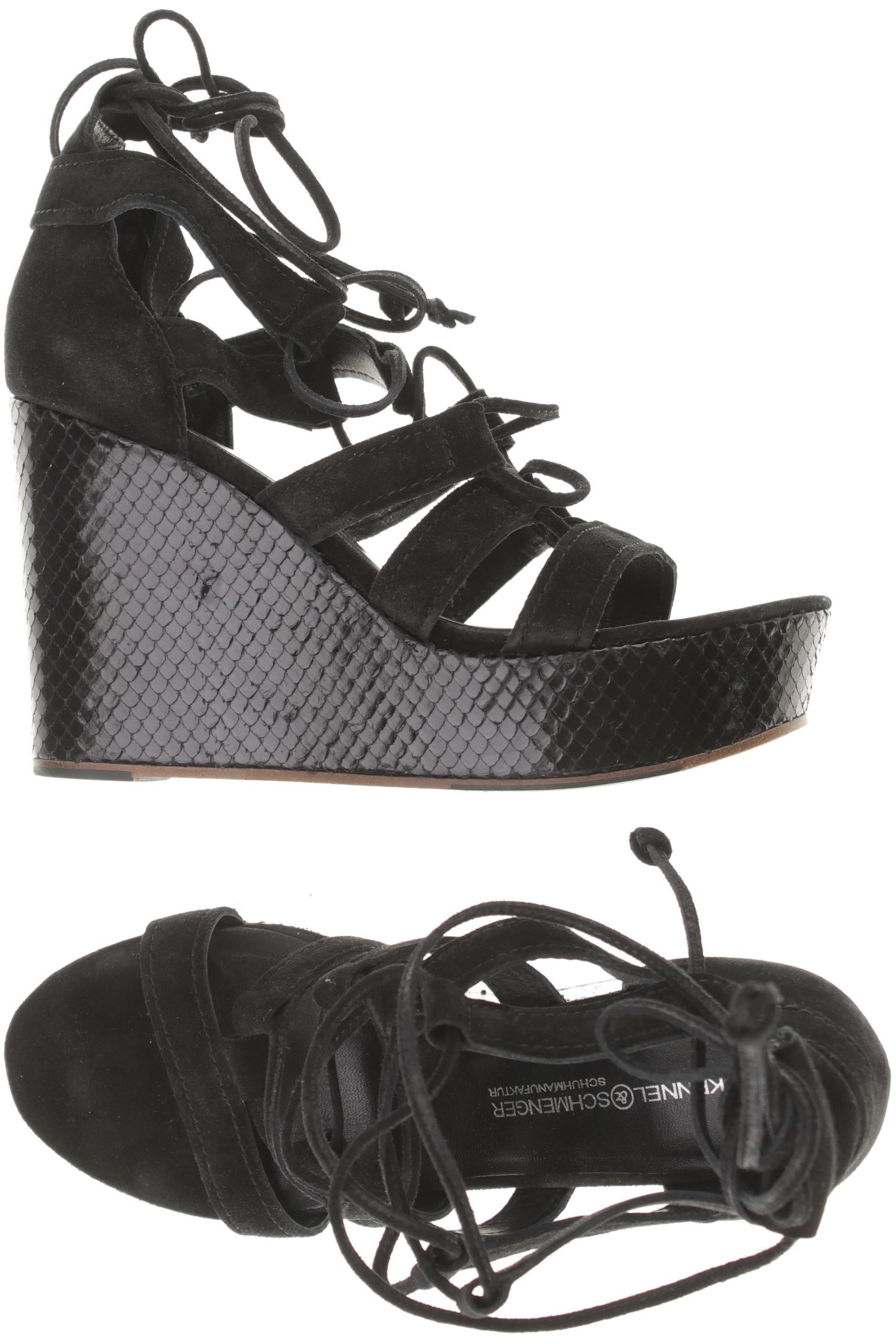 

Kennel & Schmenger Damen Sandale, schwarz, Gr. 5.5