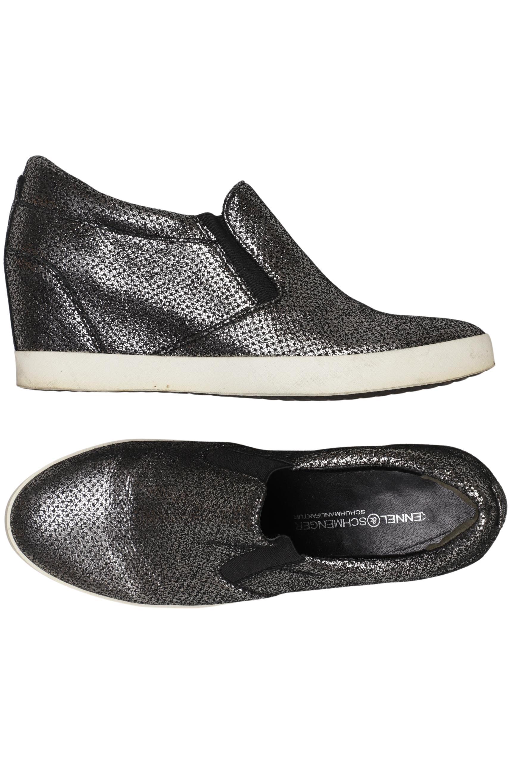 

Kennel & Schmenger Damen Halbschuh, silber, Gr. 4.5