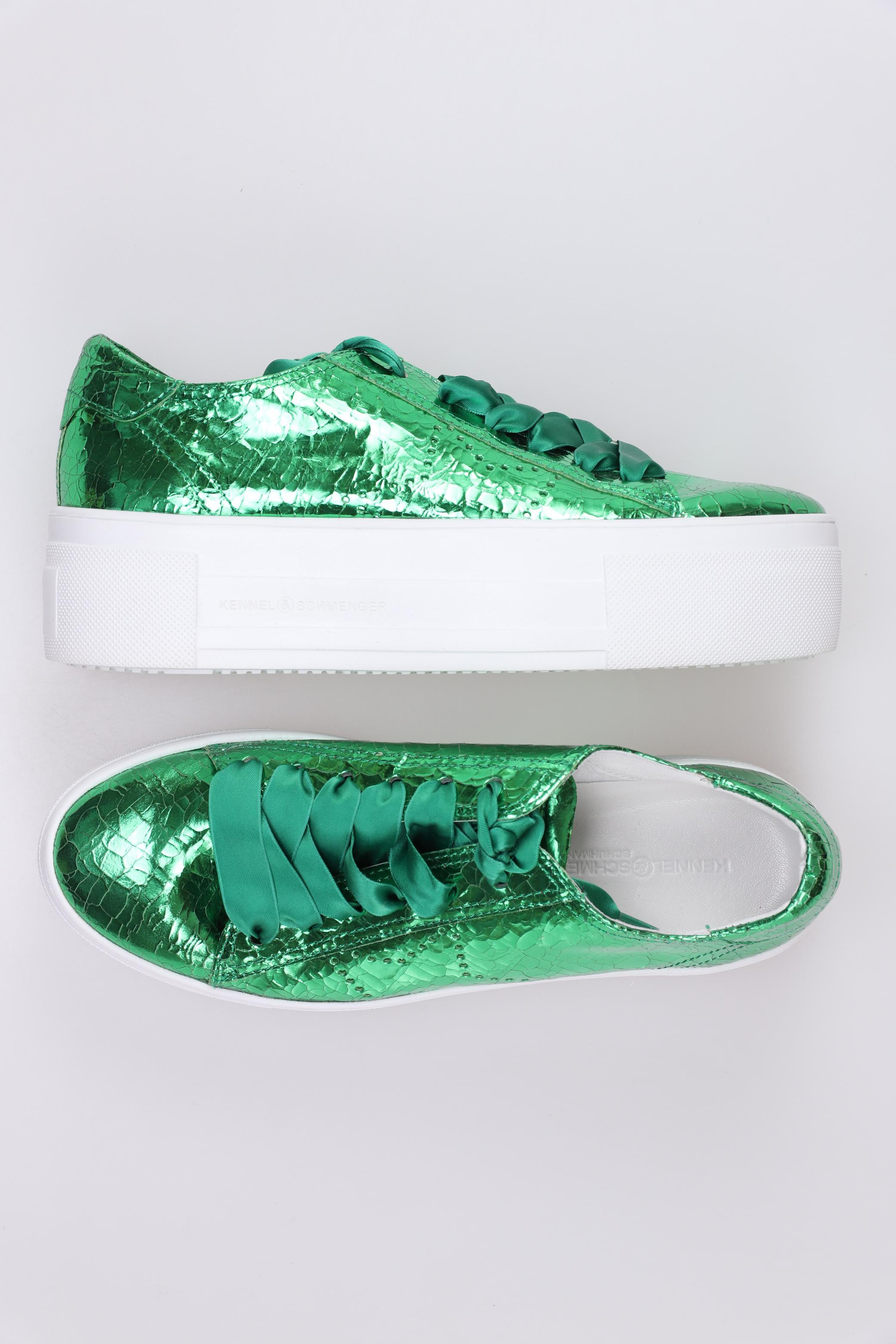 

Kennel & Schmenger Damen Sneakers, grün, Gr. 4.5
