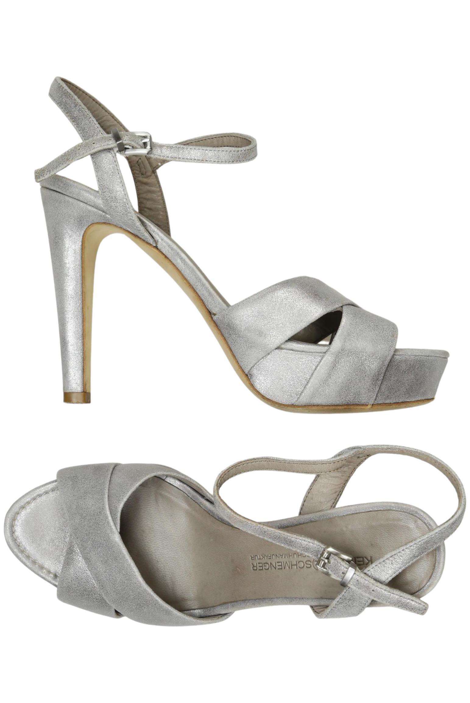 

Kennel & Schmenger Damen Sandale, silber, Gr. 4.5