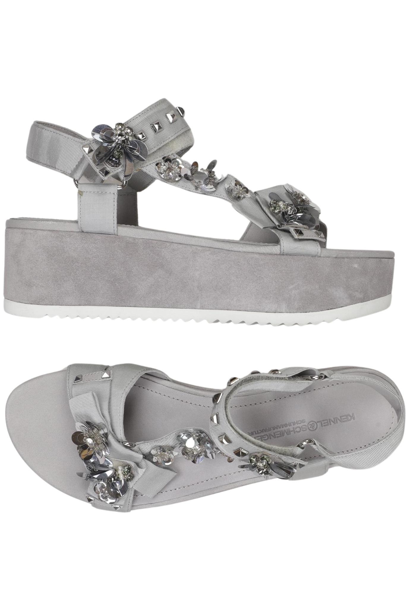 

Kennel & Schmenger Damen Sandale, grau, Gr. 6.5