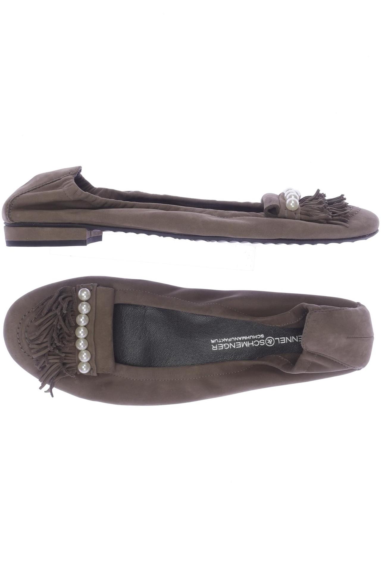 

Kennel & Schmenger Damen Ballerinas, braun, Gr. 6.5