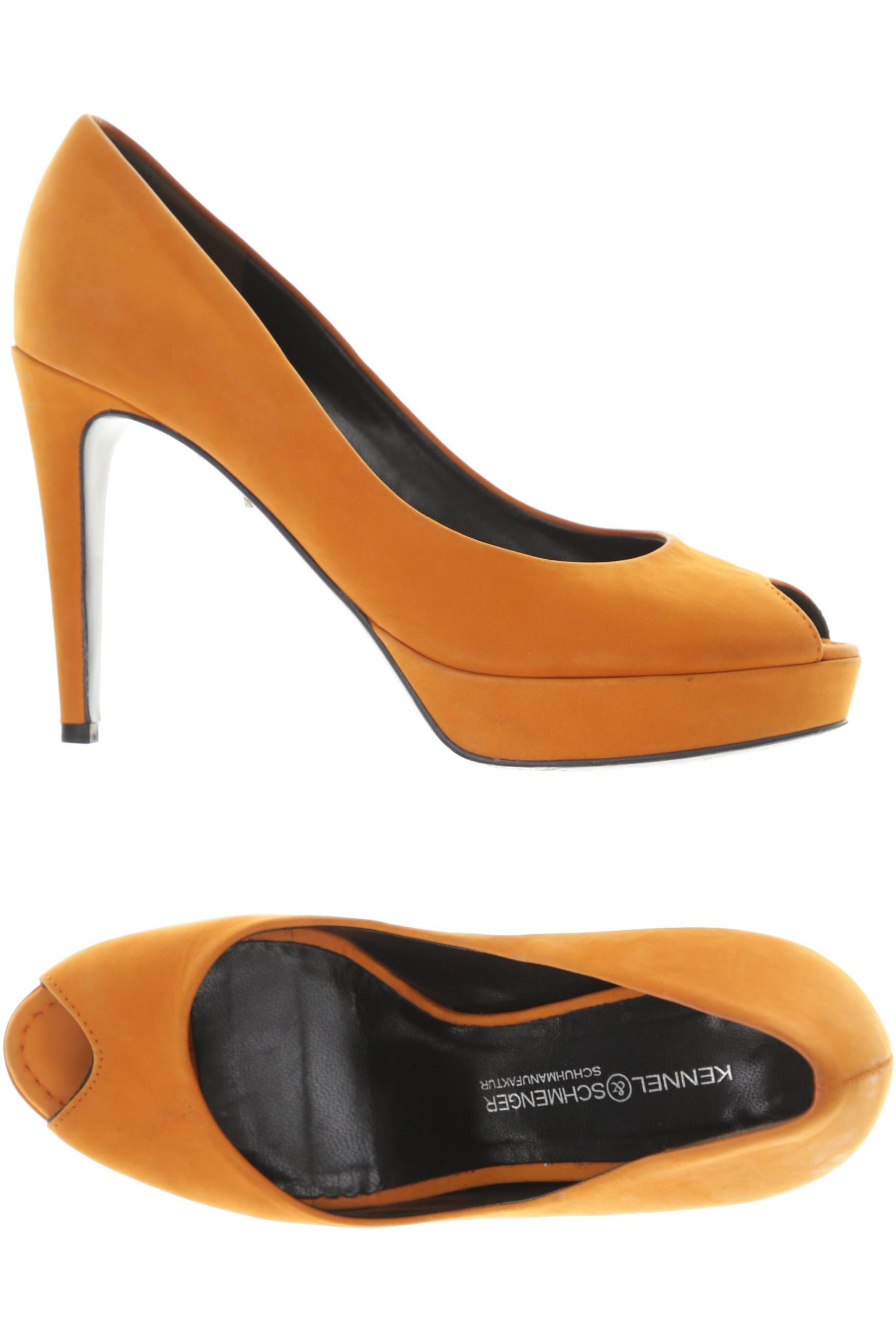 

Kennel & Schmenger Damen Pumps, orange, Gr. 3