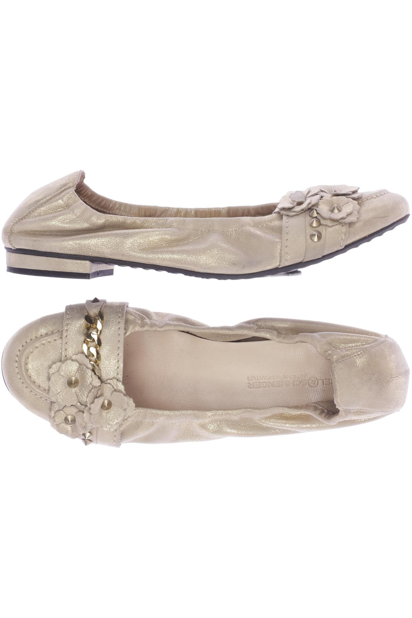 

Kennel & Schmenger Damen Ballerinas, gold