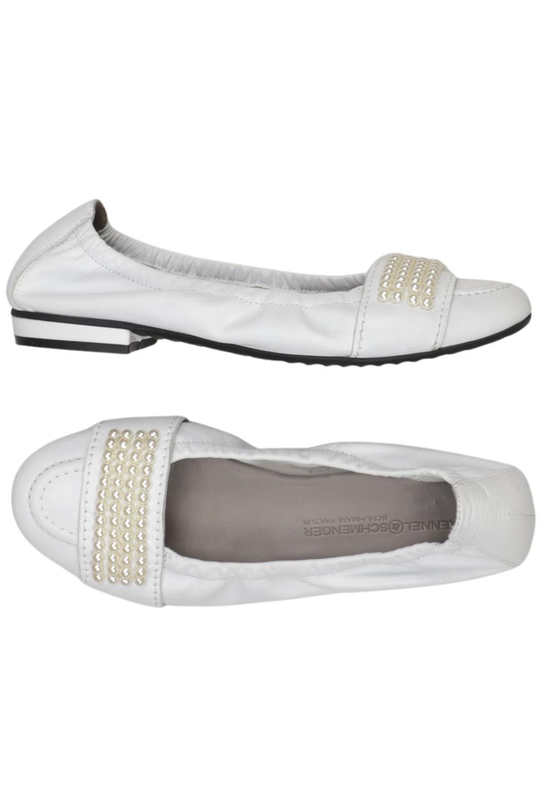 

Kennel & Schmenger Damen Ballerinas, weiß, Gr. 3.5