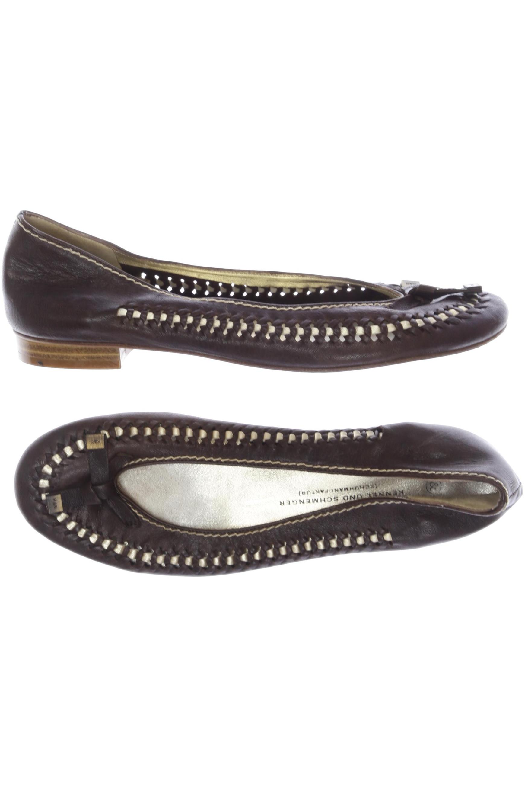 

Kennel & Schmenger Damen Ballerinas, braun, Gr. 6.5