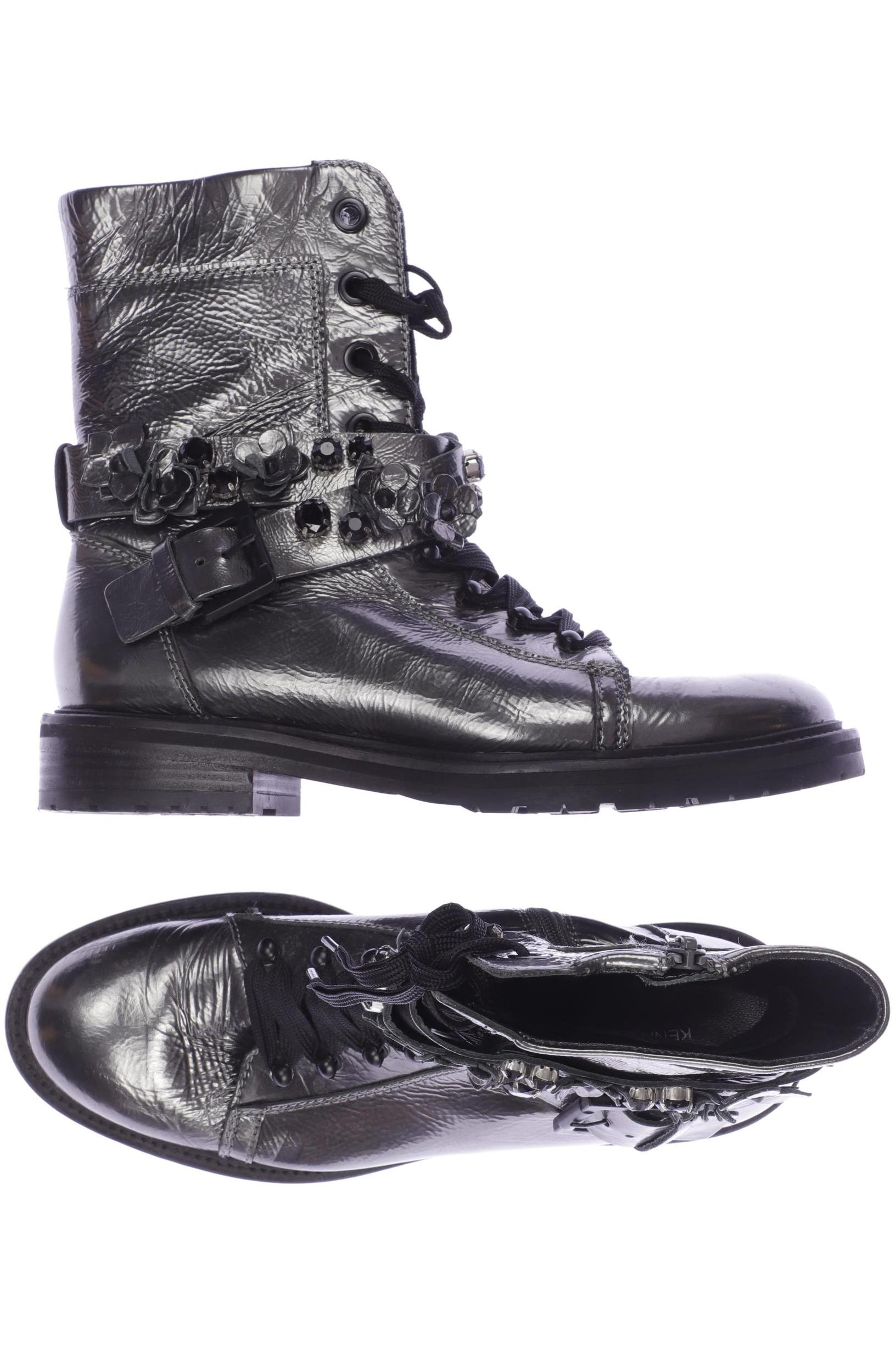 

Kennel & Schmenger Damen Stiefelette, silber, Gr. 5.5
