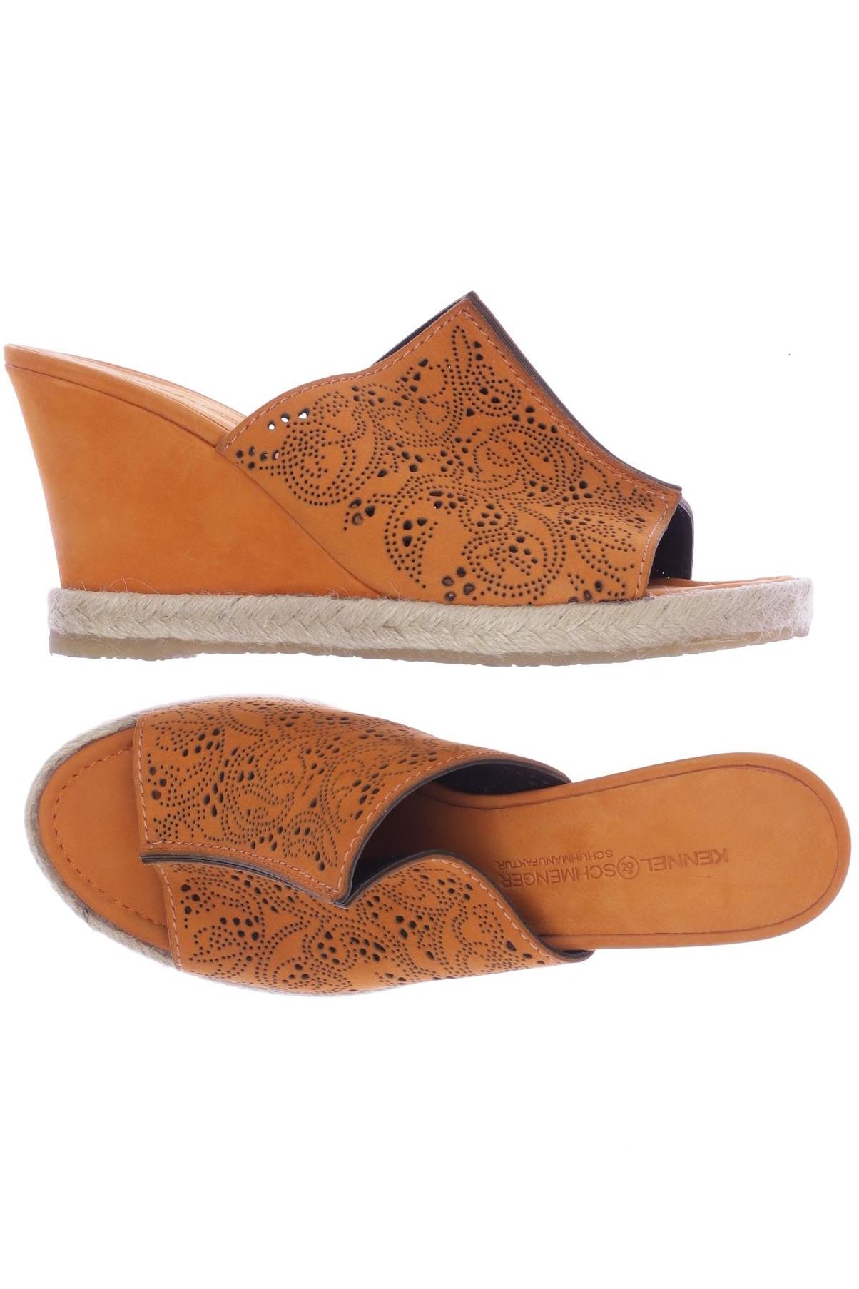 

Kennel & Schmenger Damen Sandale, orange, Gr. 38