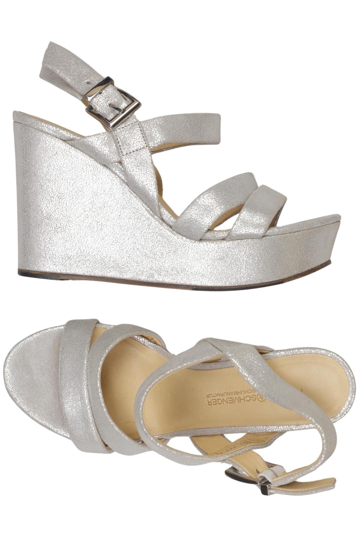 

Kennel & Schmenger Damen Sandale, silber, Gr. 6