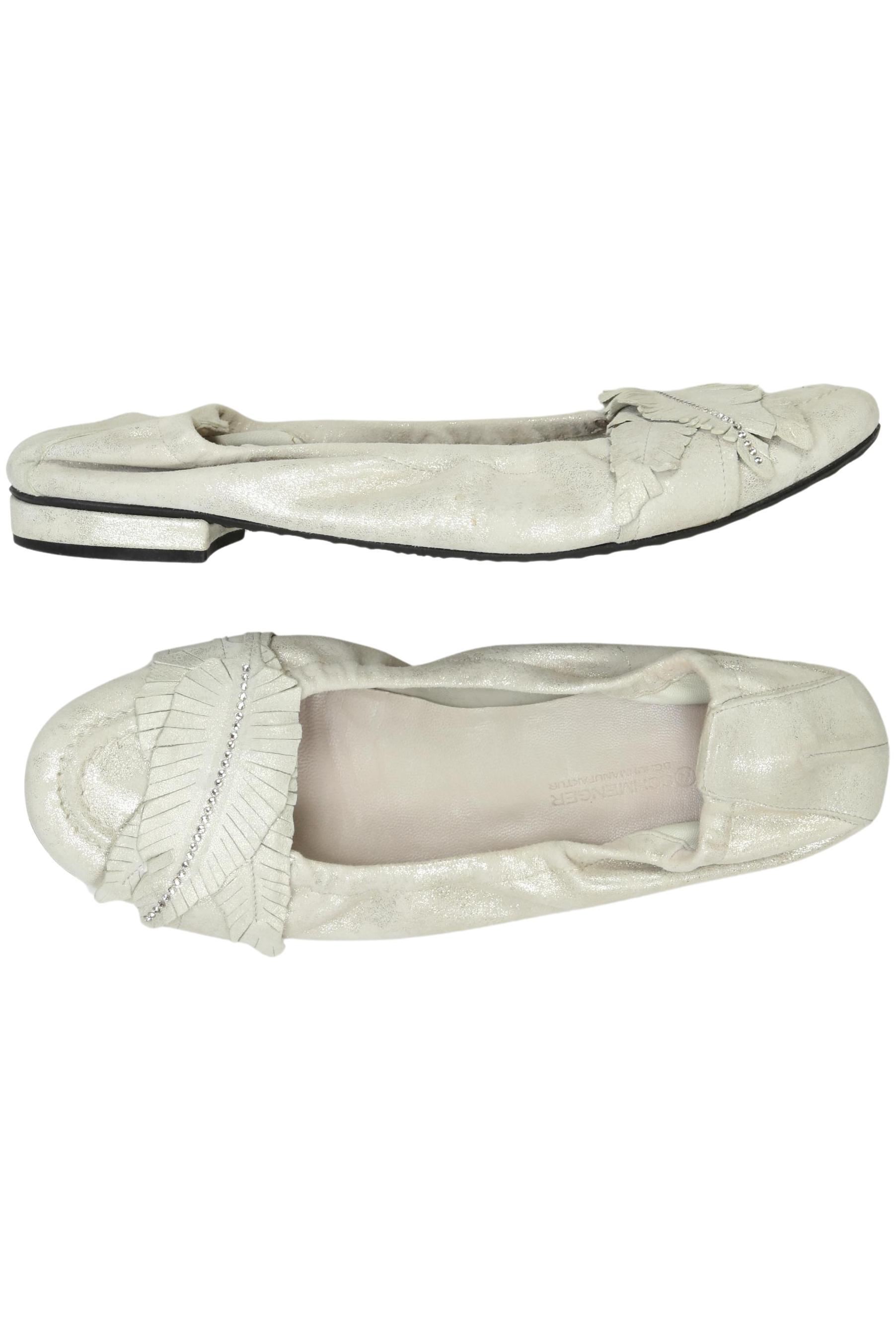 

Kennel & Schmenger Damen Ballerinas, silber, Gr. 7