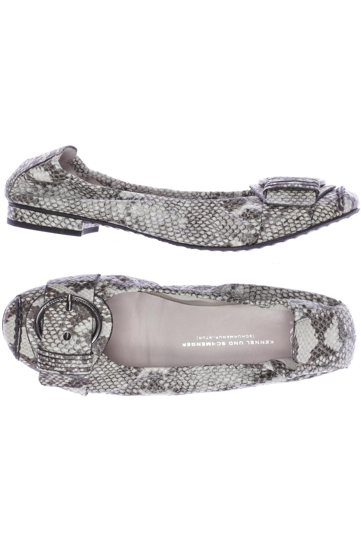 

Kennel & Schmenger Damen Ballerinas, grau, Gr. 6.5