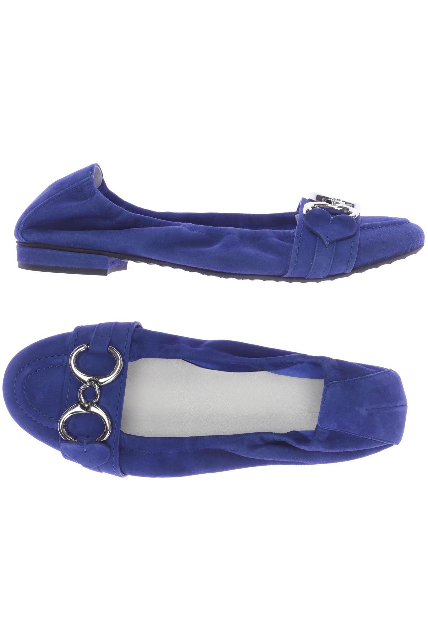 

Kennel & Schmenger Damen Ballerinas, blau, Gr. 5.5