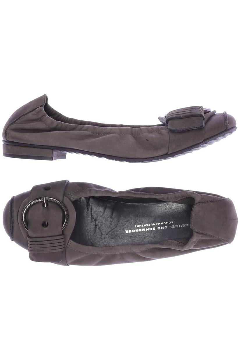 

Kennel & Schmenger Damen Ballerinas, grün, Gr. 5.5