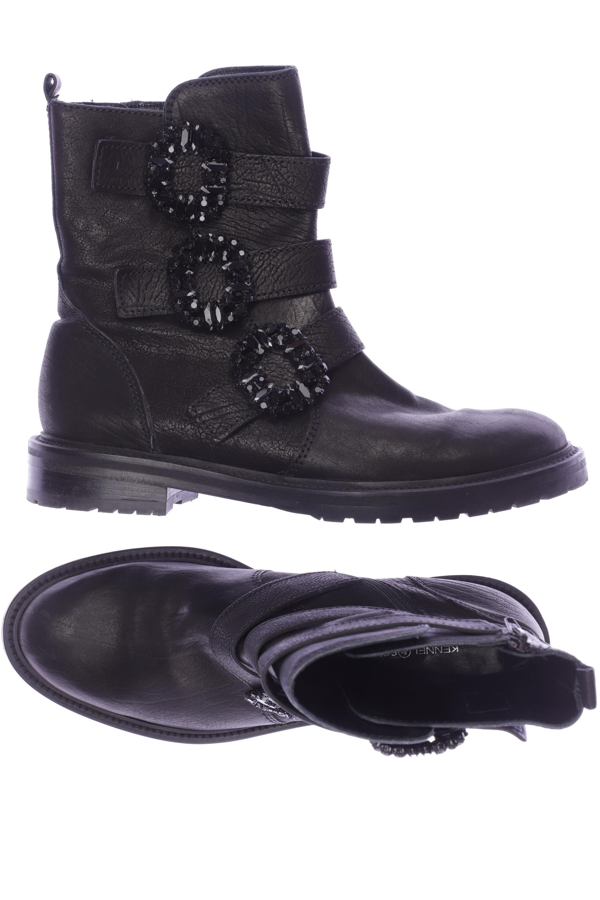 

Kennel & Schmenger Damen Stiefelette, schwarz, Gr. 6.5