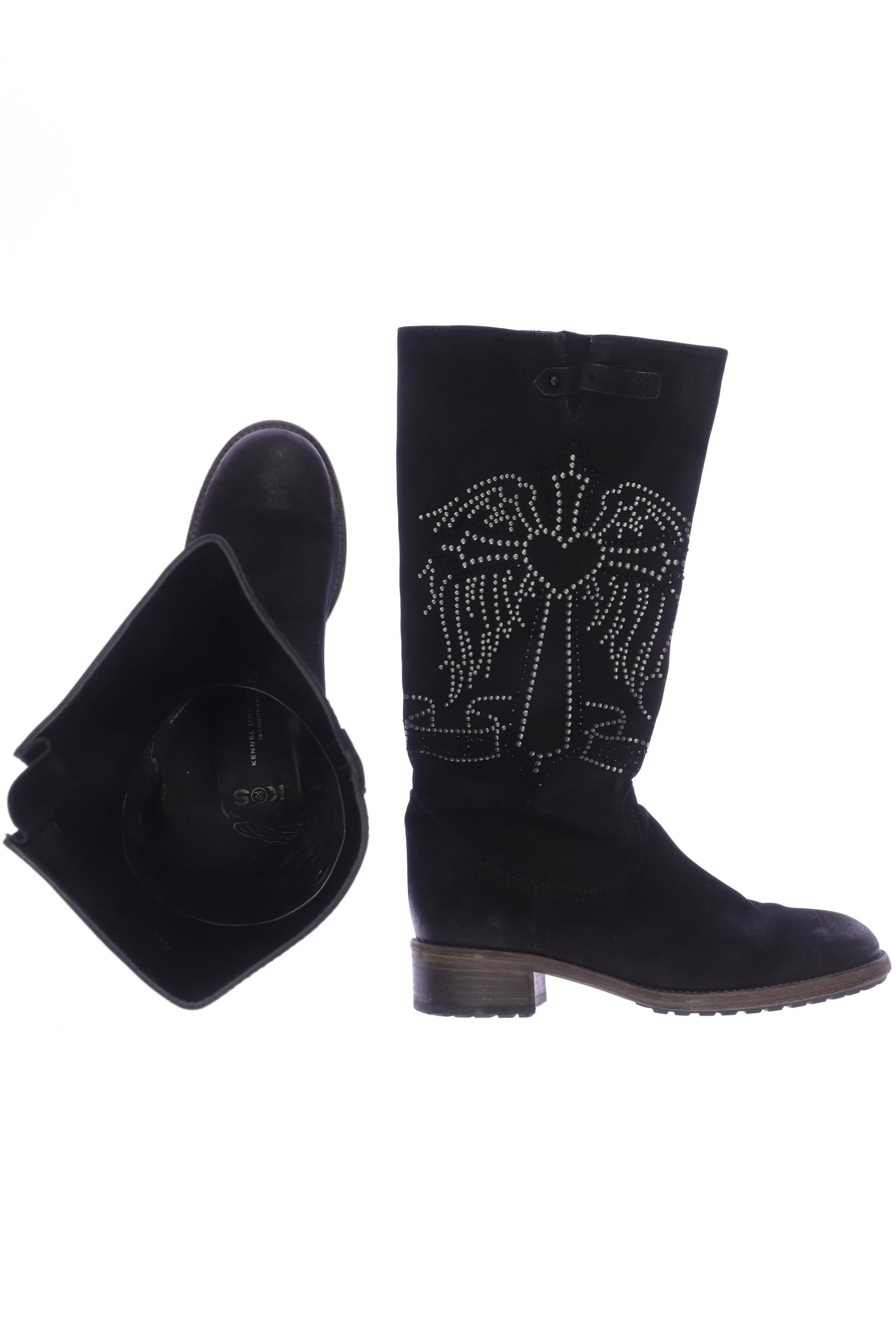 

Kennel & Schmenger Damen Stiefel, schwarz, Gr. 4.5