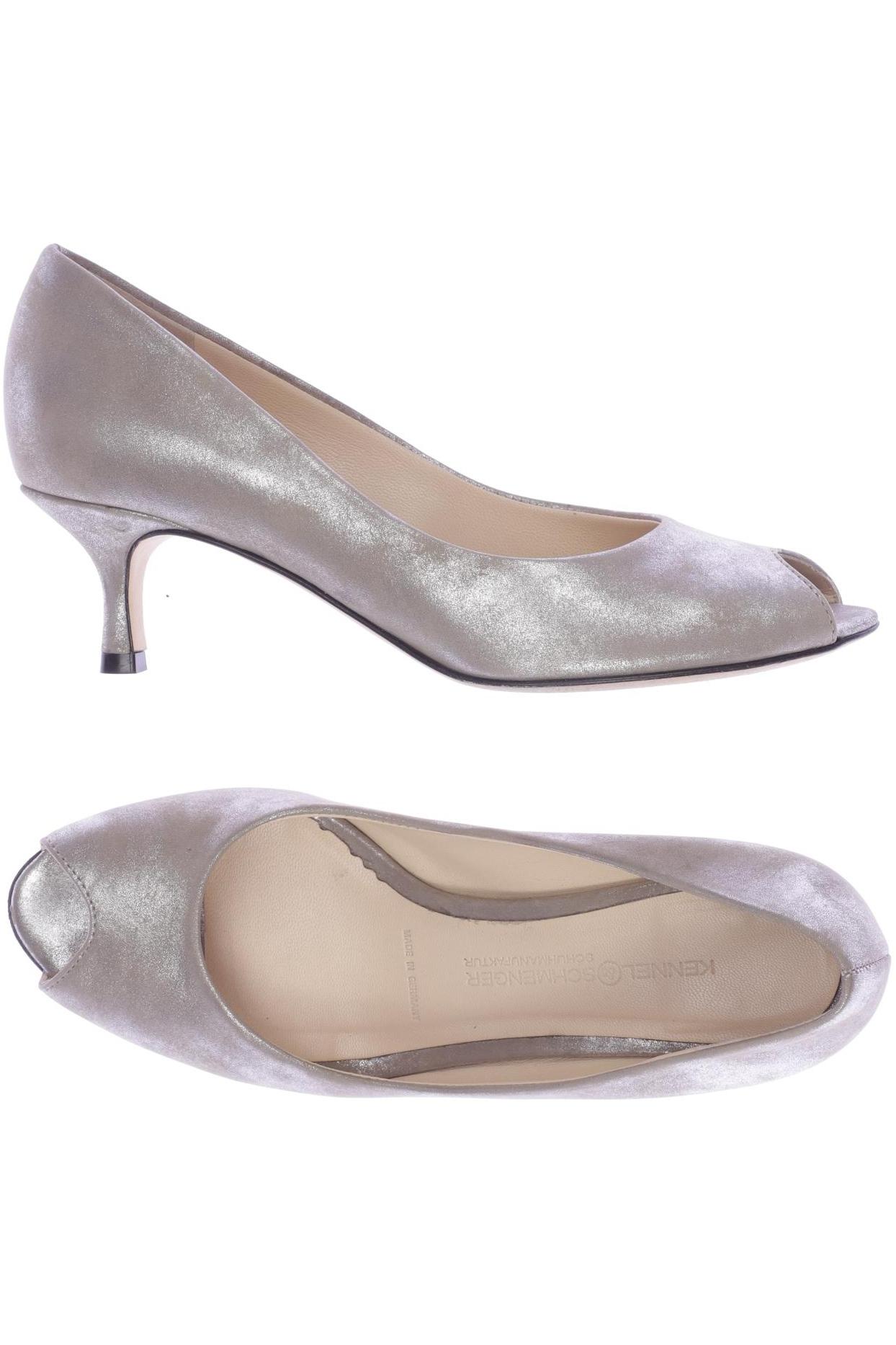 

Kennel & Schmenger Damen Pumps, silber, Gr. 3.5