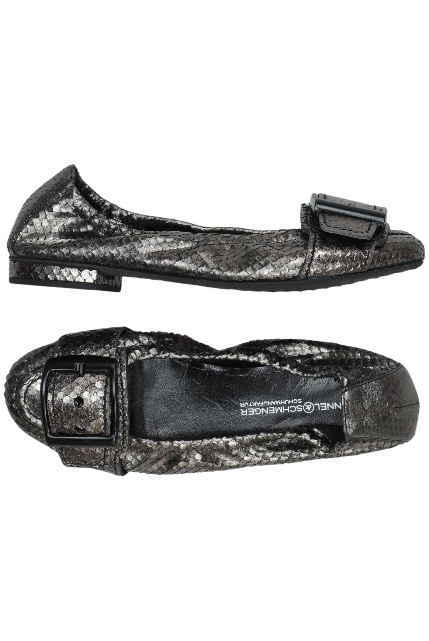 

Kennel & Schmenger Damen Ballerinas, silber, Gr. 5.5