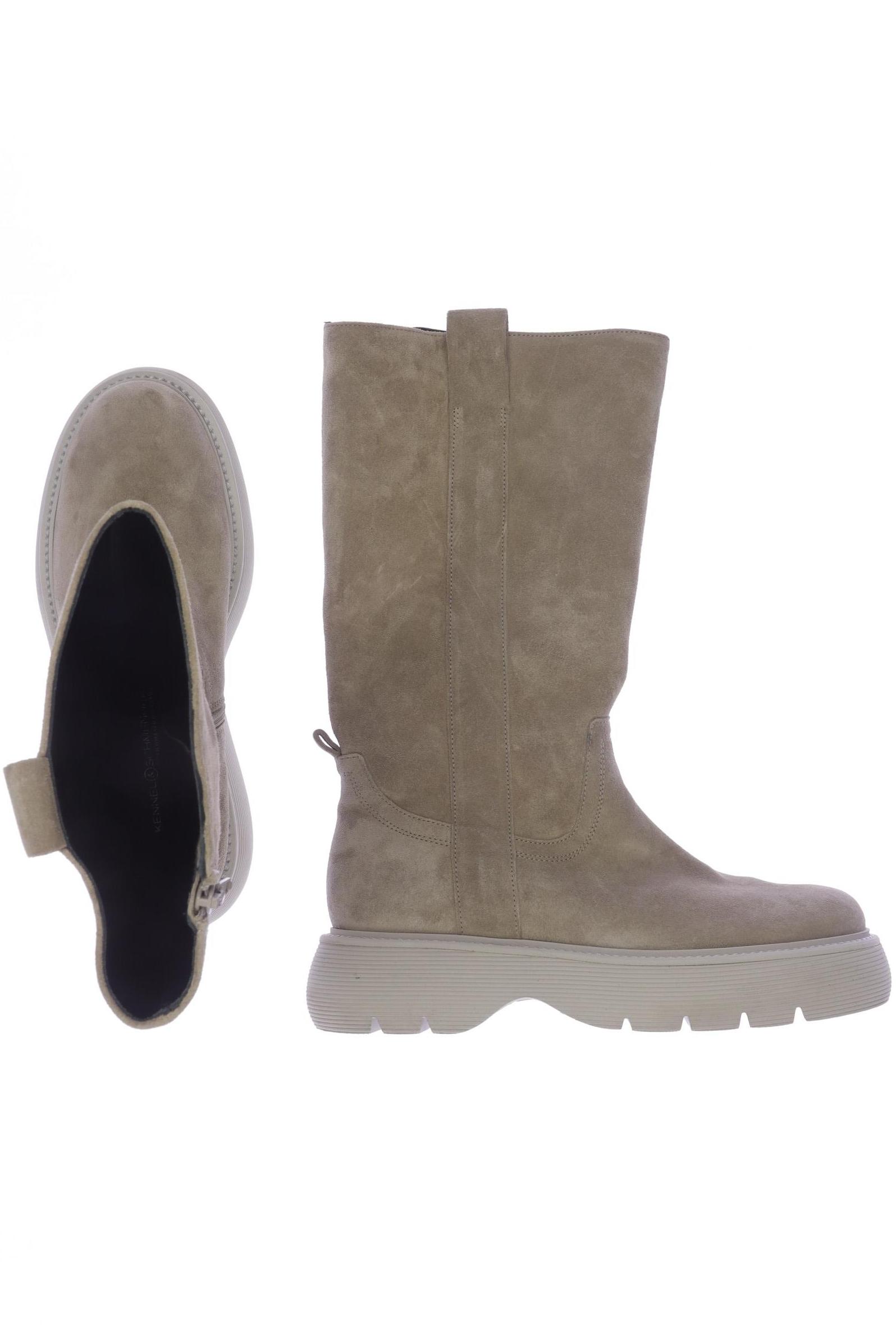 

Kennel & Schmenger Damen Stiefel, beige, Gr. 5