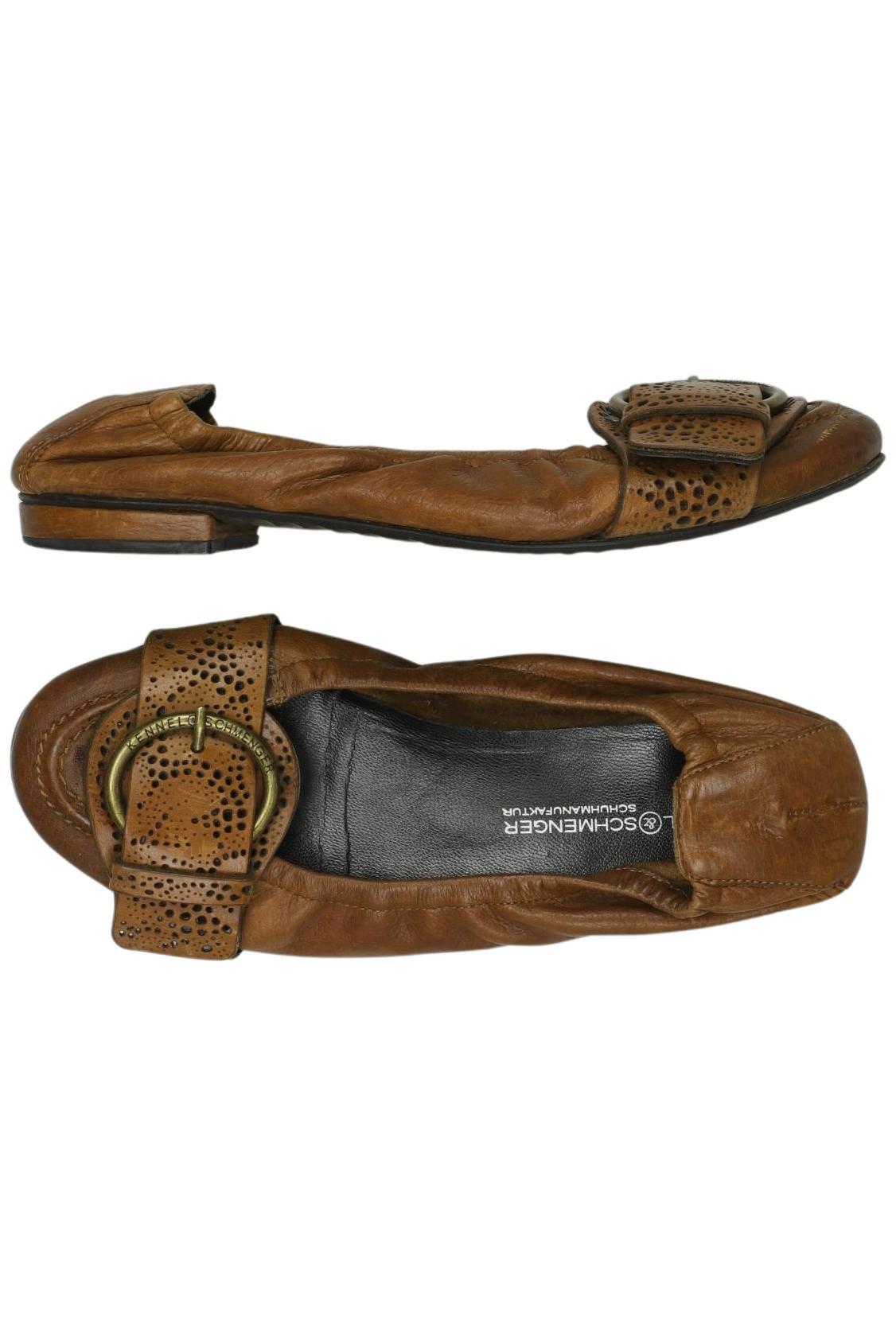 

Kennel & Schmenger Damen Ballerinas, braun, Gr. 4.5