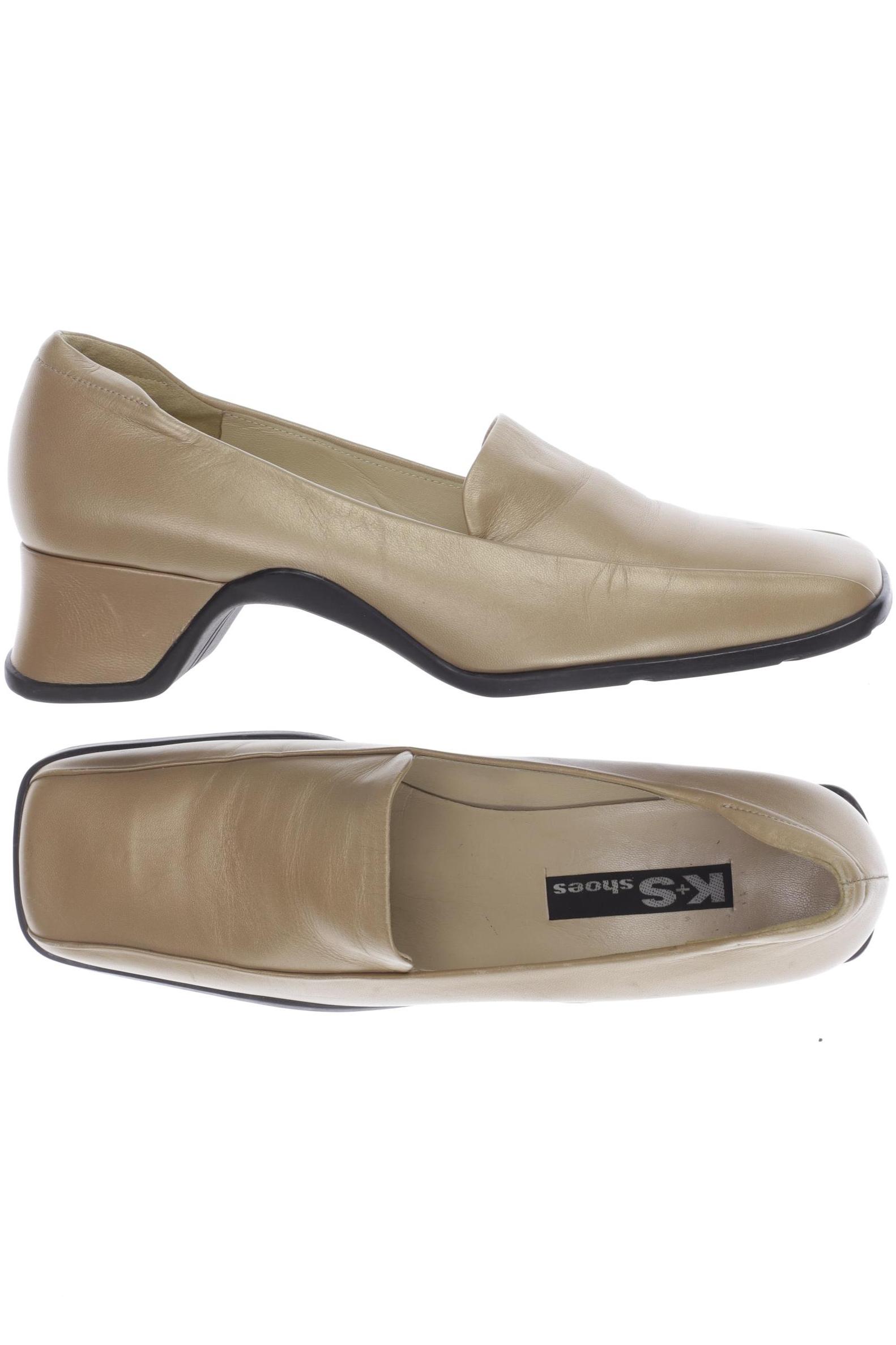 

Kennel & Schmenger Damen Halbschuh, beige, Gr. 7.5